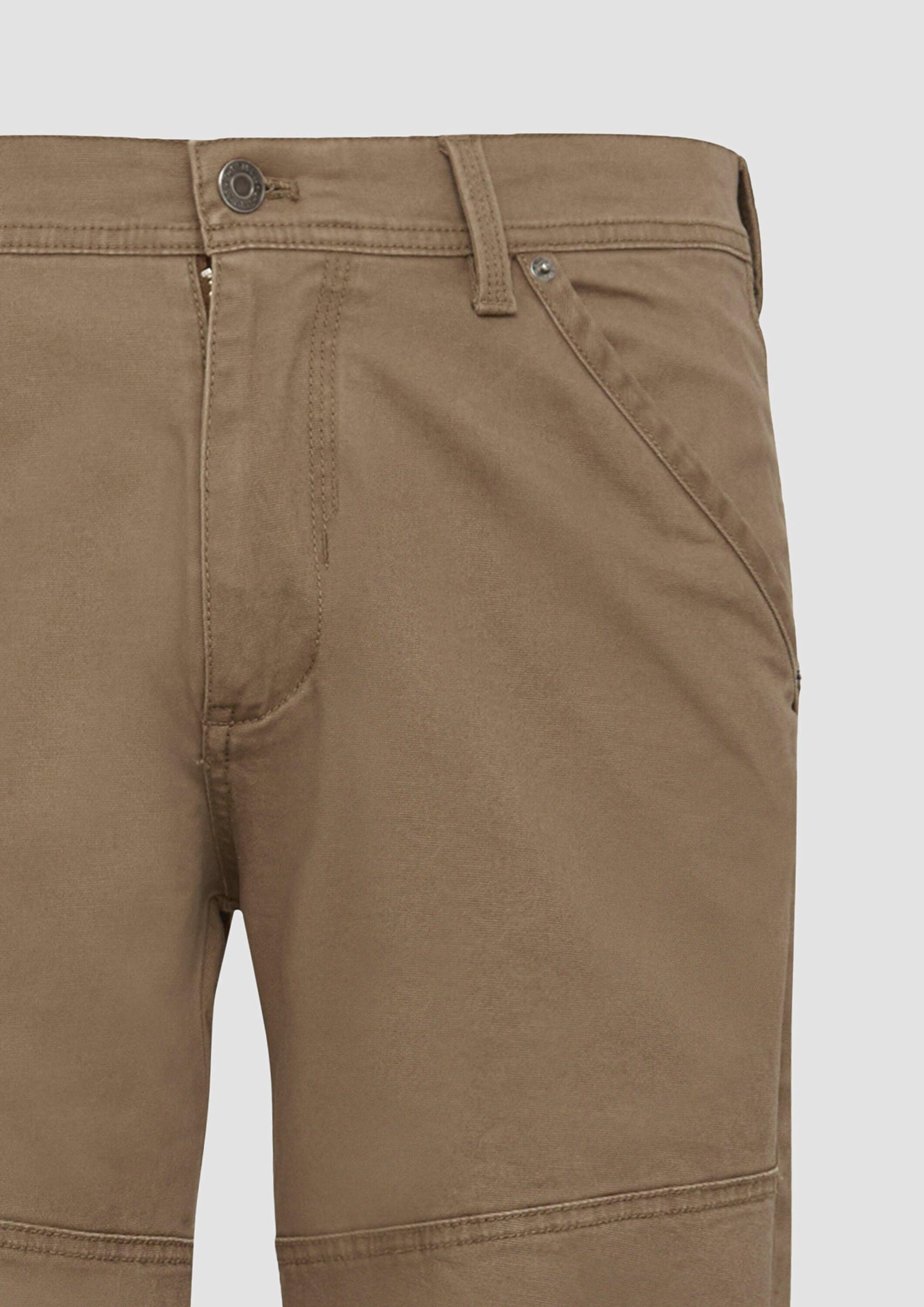 s.Oliver Chinos Hose MAURO Chinohose aus Canvas mit Naht-Details