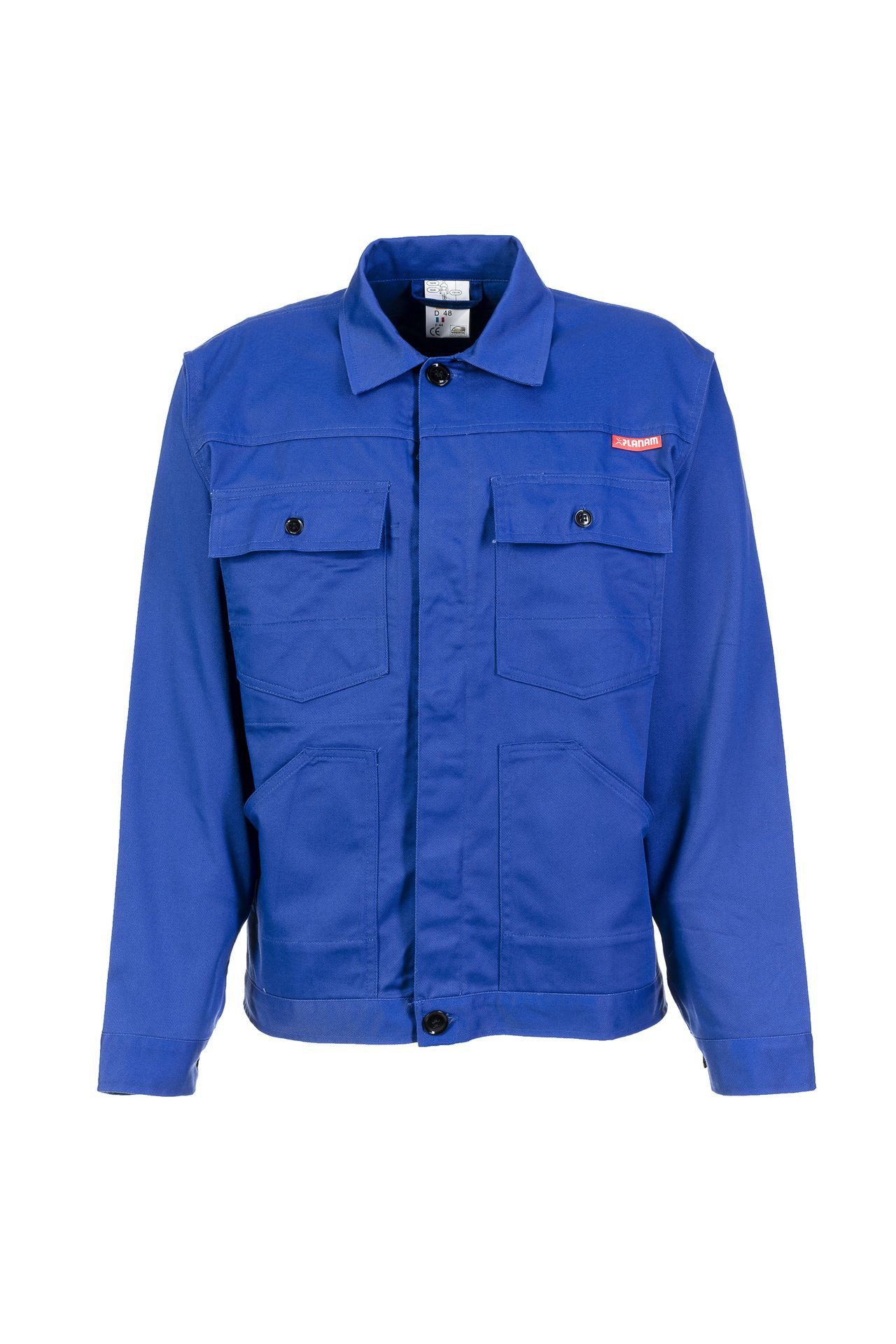 Planam Arbeitsjacke PLANAM Herren Bundjacke MG-290 Robust Kornblumenblau