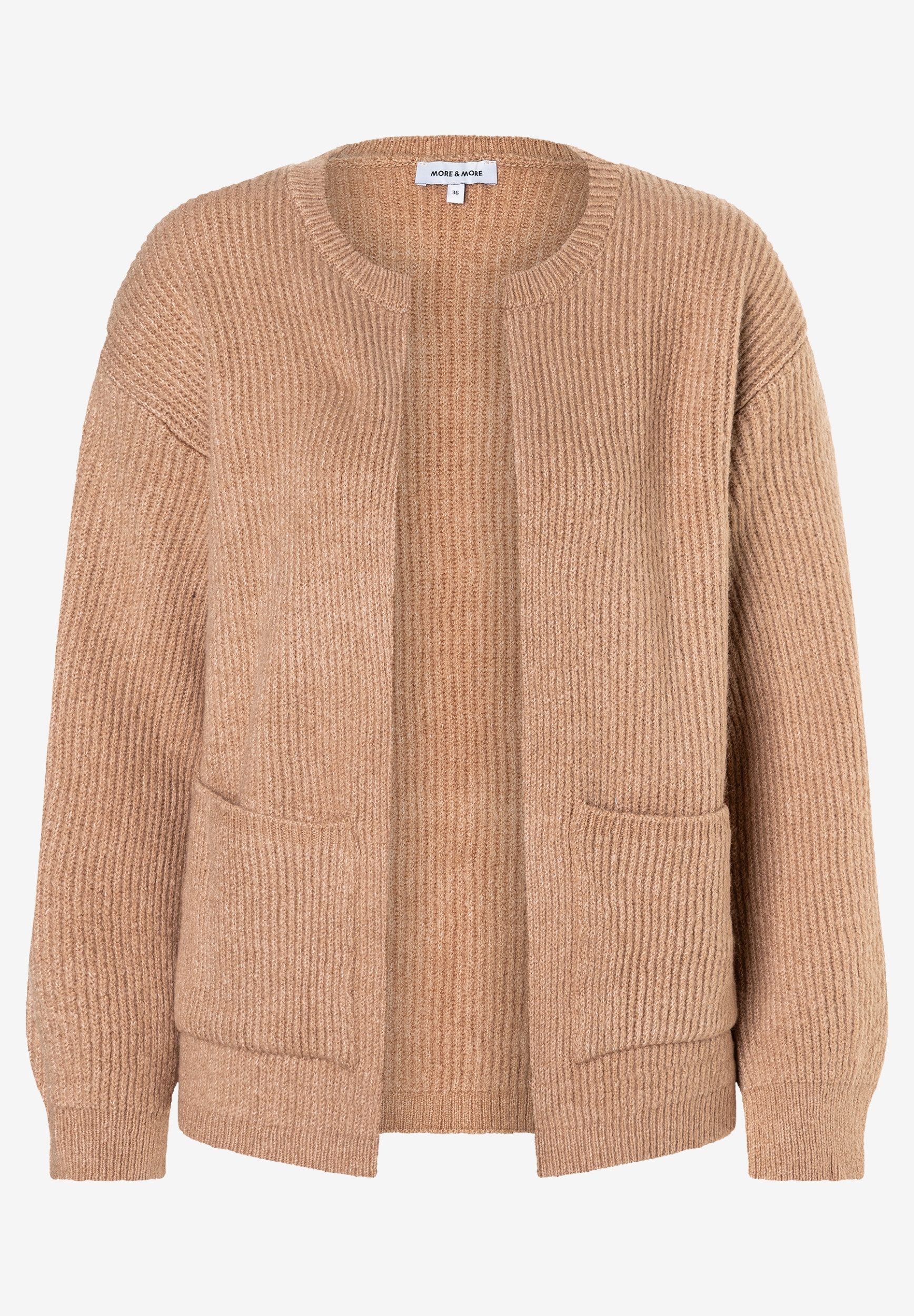 Wollpullover Ribbed Cardigan 0244