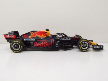 Minichamps Modellauto Red Bull Racing Honda RB16B Formel 1 Sieger Mexico GP 2021 Max Verstap, Maßstab 1:18