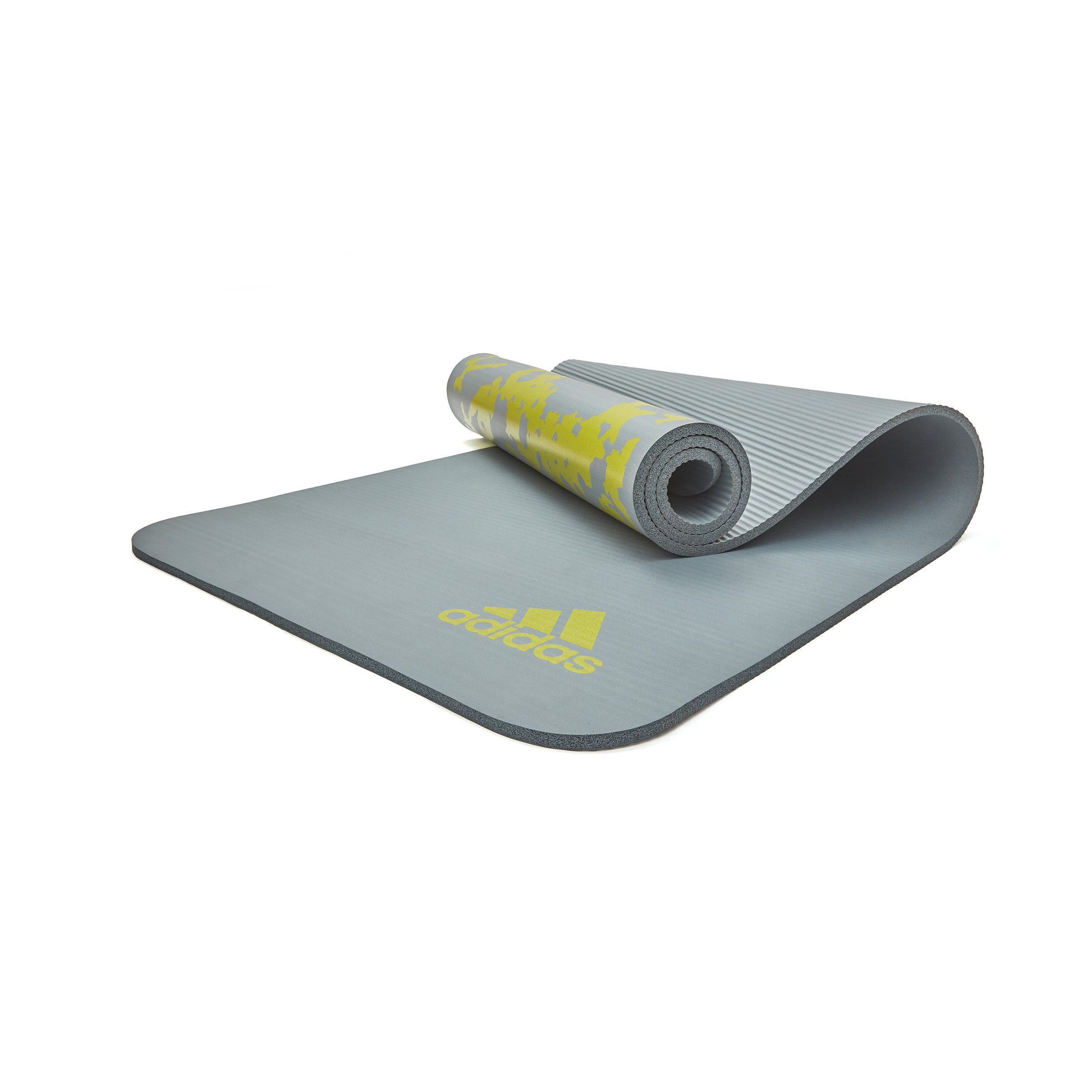 adidas Performance Yogamatte Adidas Tie-Dye-Yogamatte - Grau, Abstraktes Tie-Dye Design