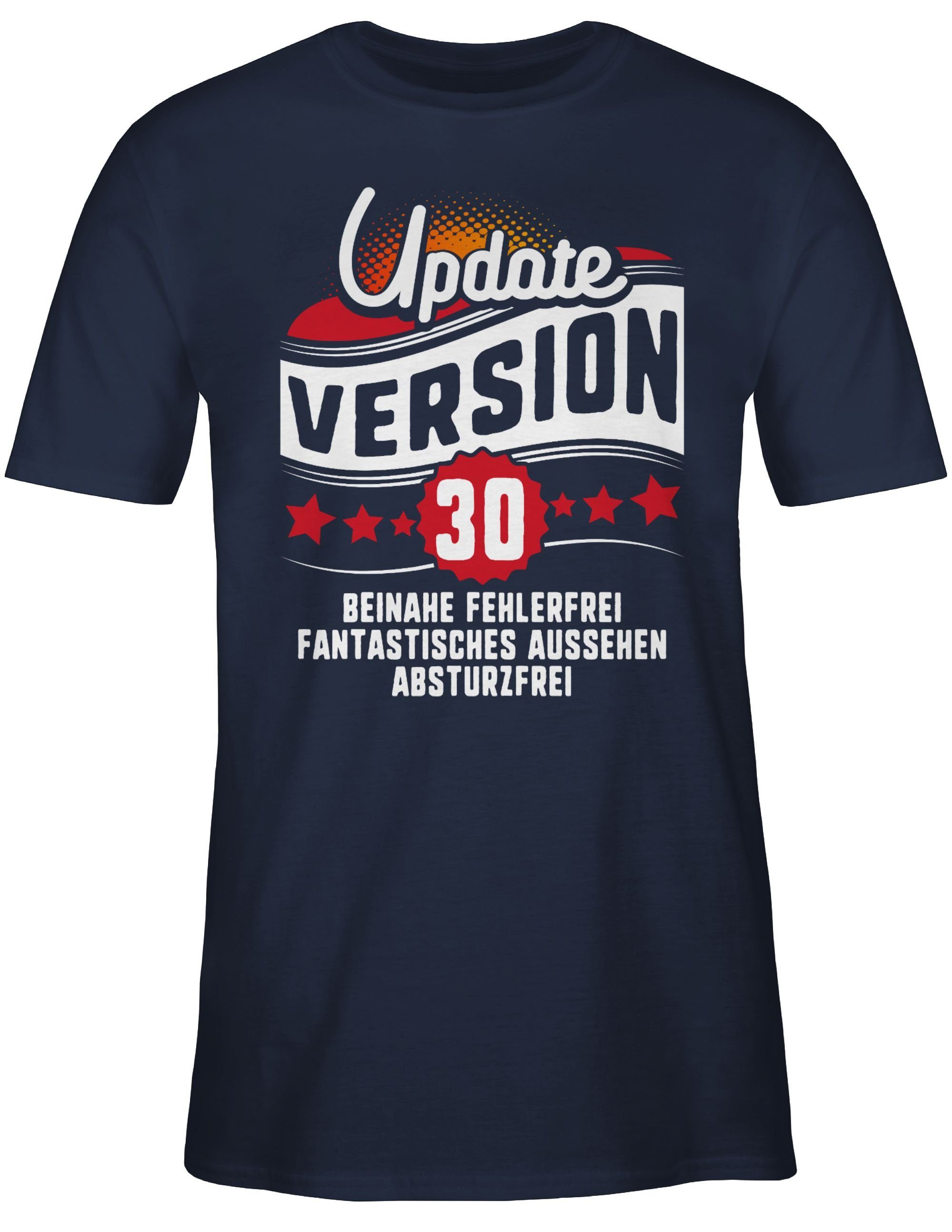 Shirtracer T-Shirt Update Version Dreißigster 30. Geburtstag günstig online kaufen