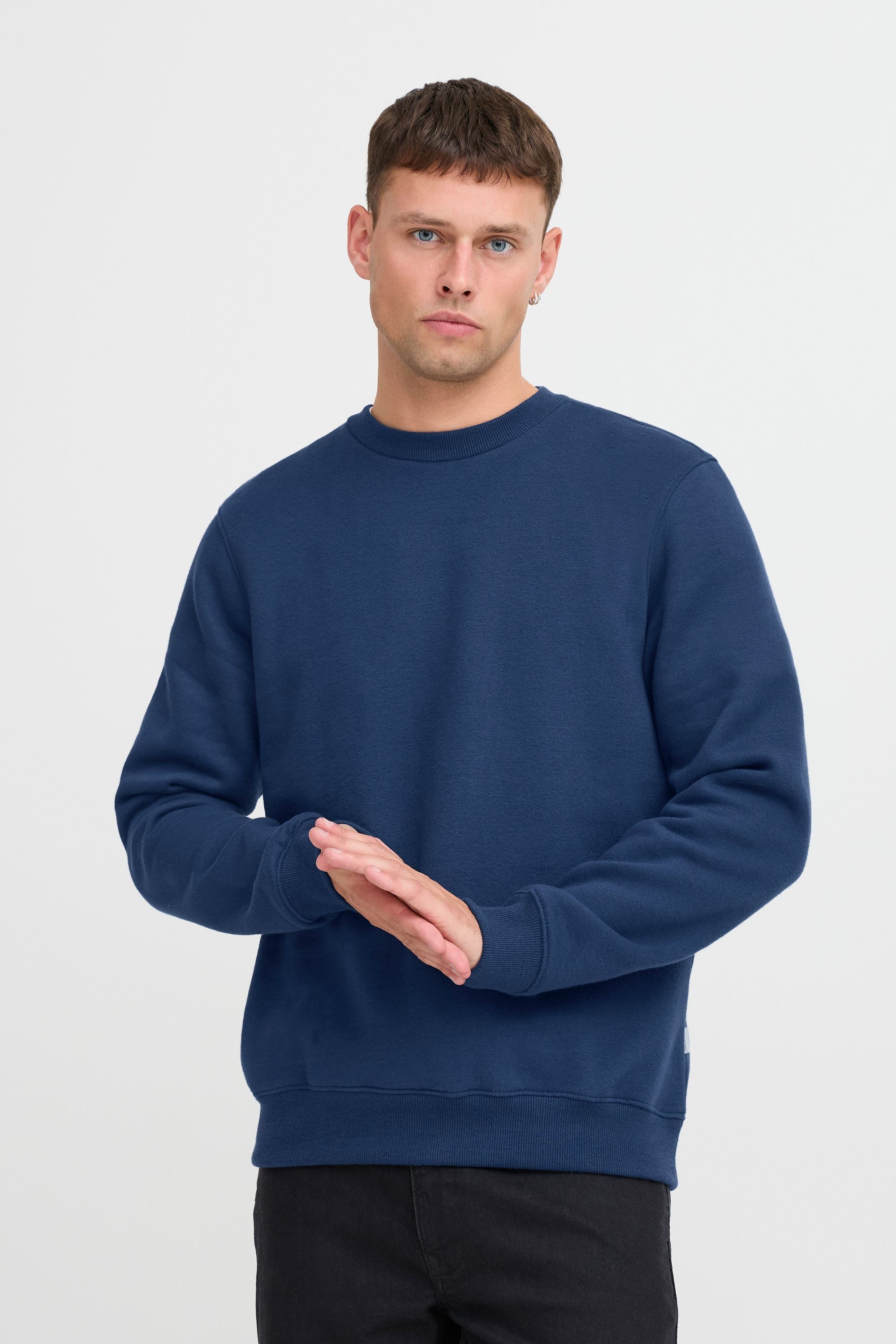 Blend Longpullover BHSweatshirt Klassischer Sweatpullover mit Rundhalsaussc günstig online kaufen