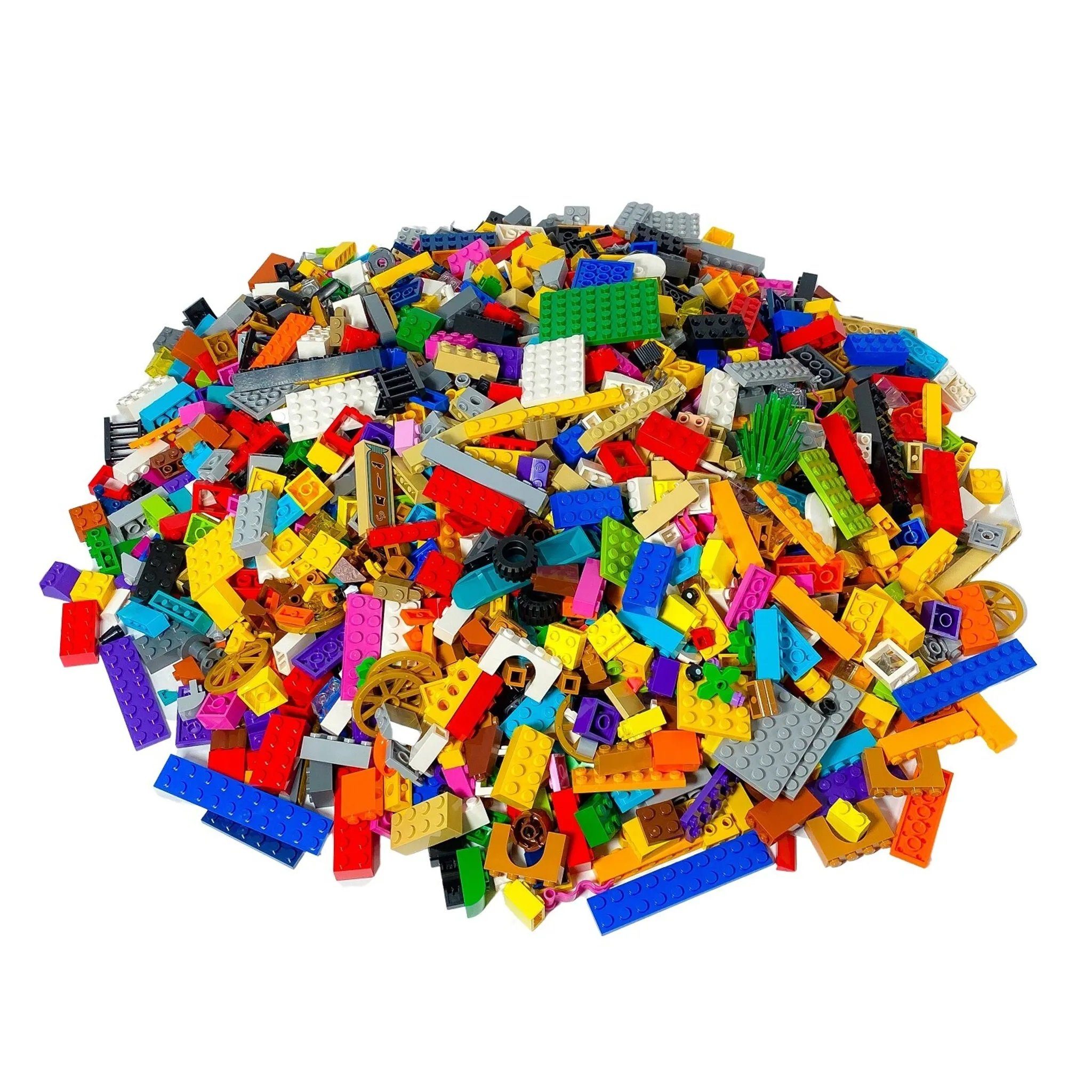 LEGO® zufällige Elemente: Steine, Platte, Sonderteile, 50 Teile Spielbausteine