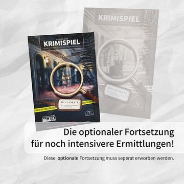 MAGNIFICUM Spiel, Das Bankett - Teil 1 - Der Raub des Diamanten von Ramanpur Detektivspiel / Krimispiel für Erwachsene, Made in Germany
