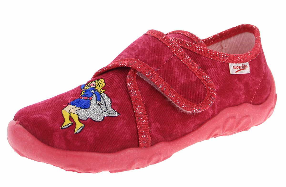 Superfit Mädchen Hausschuh Pantoffel