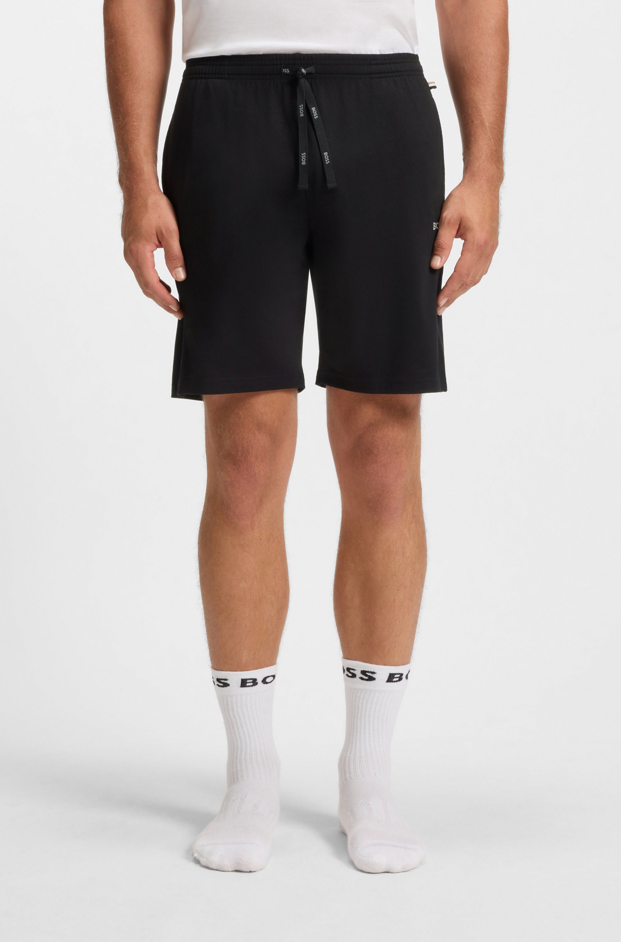 BOSS Sweatshorts Mix&Match Short CW mit BOSS Logo günstig online kaufen