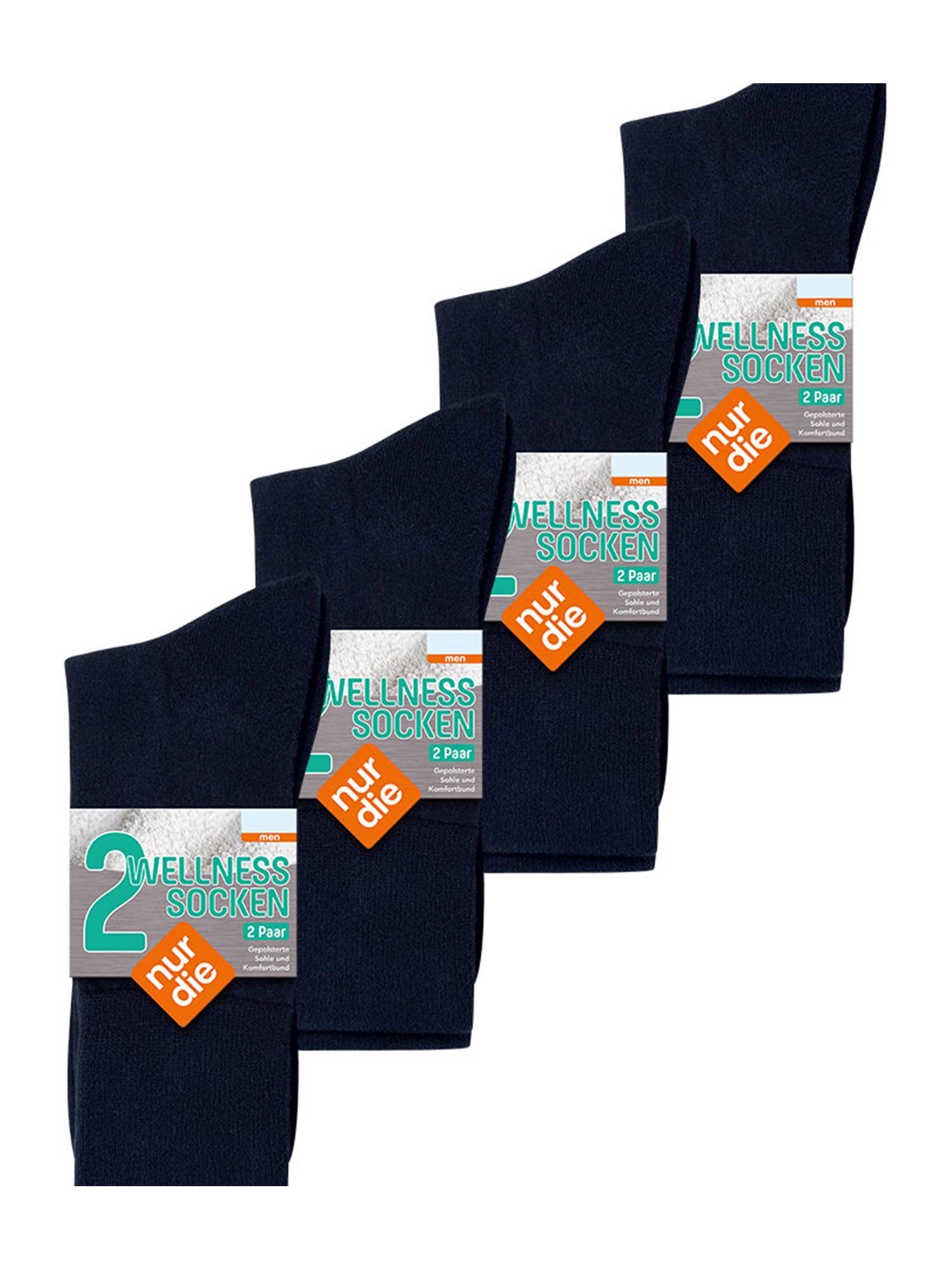 Nur Die Freizeitsocken Weiche Wellness Socken (8-Paar) Männer Multipack Meh günstig online kaufen