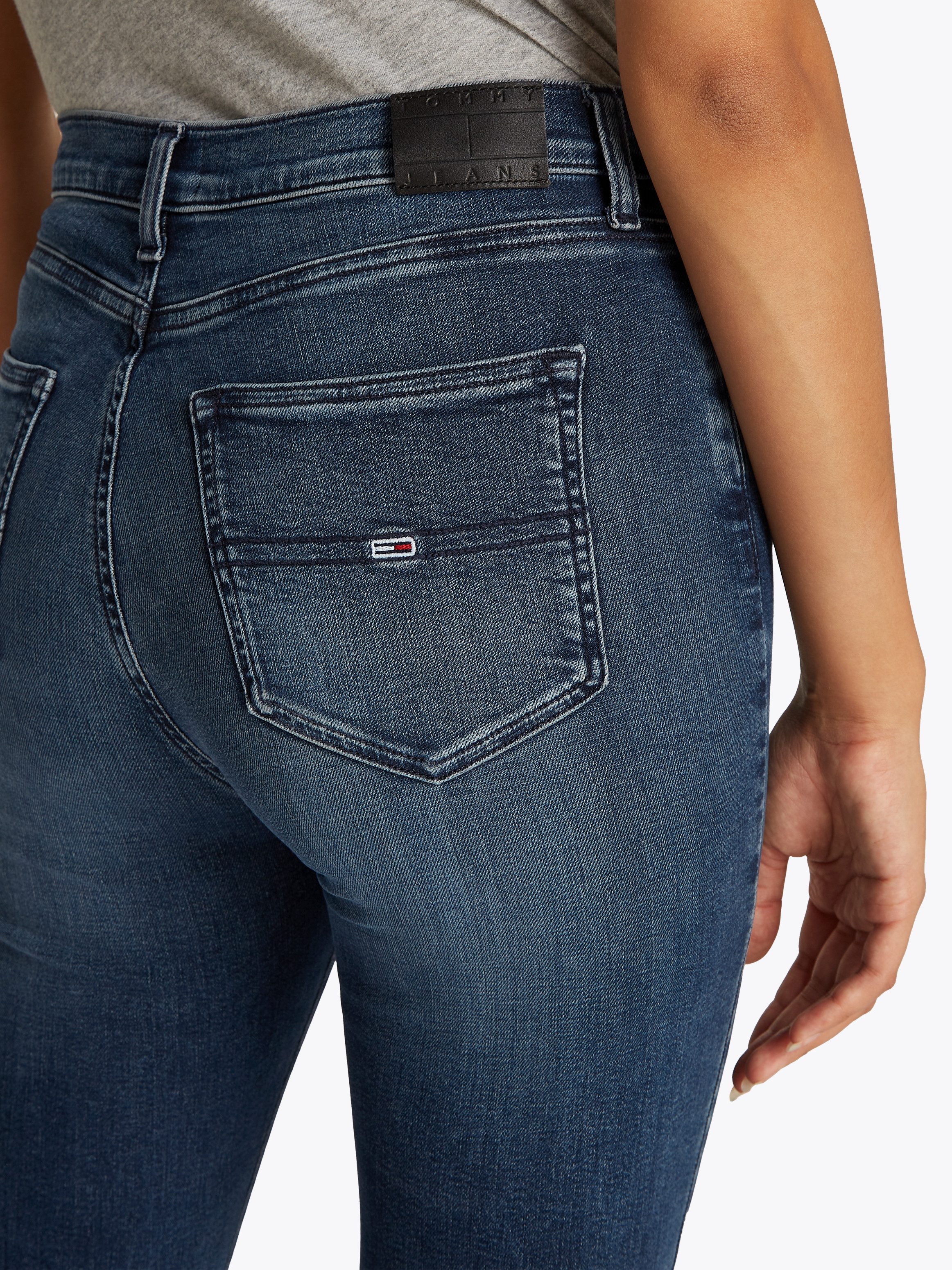 Tommy Jeans Bootcut-Jeans SYLVIA HGH FLR günstig online kaufen
