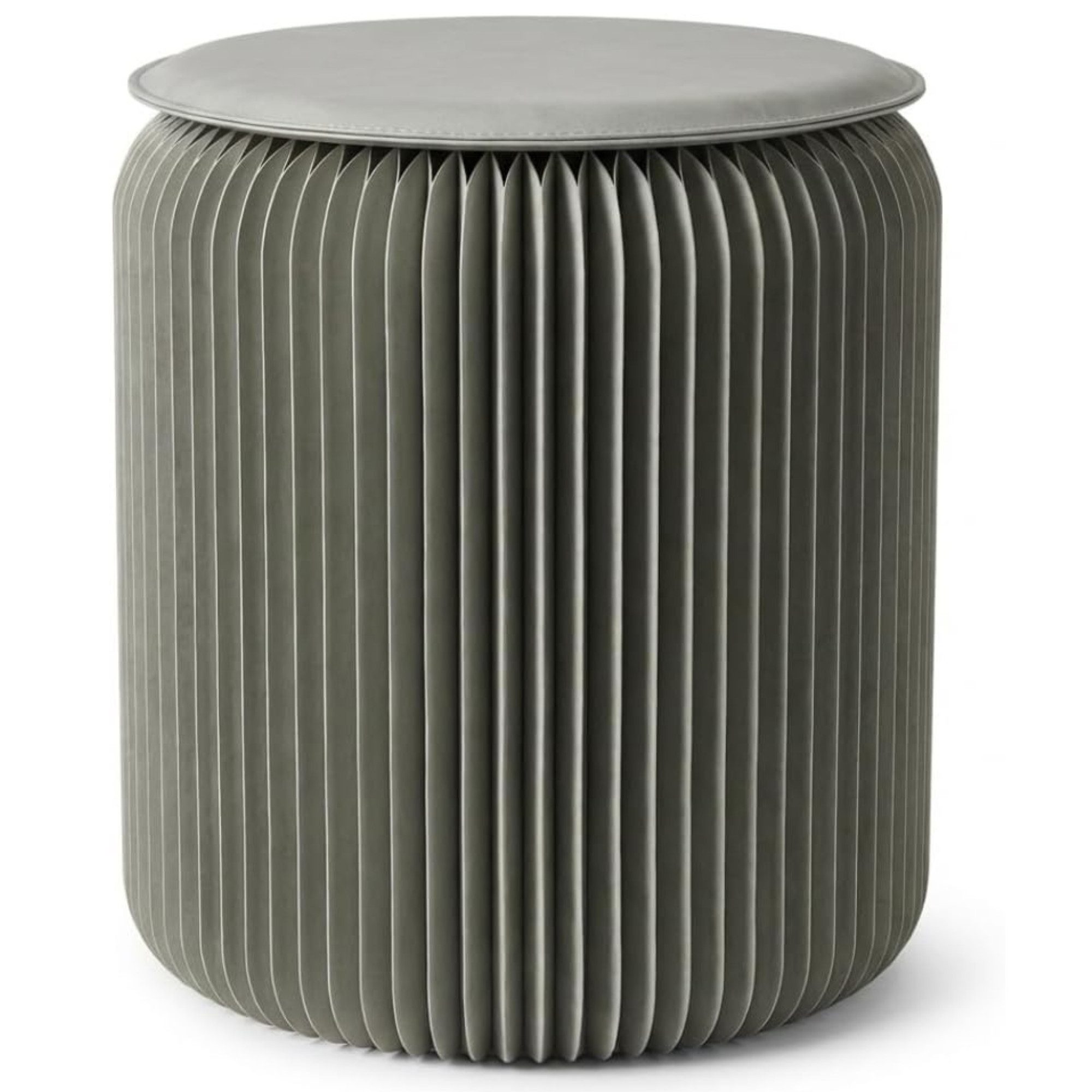 Lyveo Tritthocker Papierhocker Klapphocker faltbar 36x42cm Klappstuhl Beist günstig online kaufen