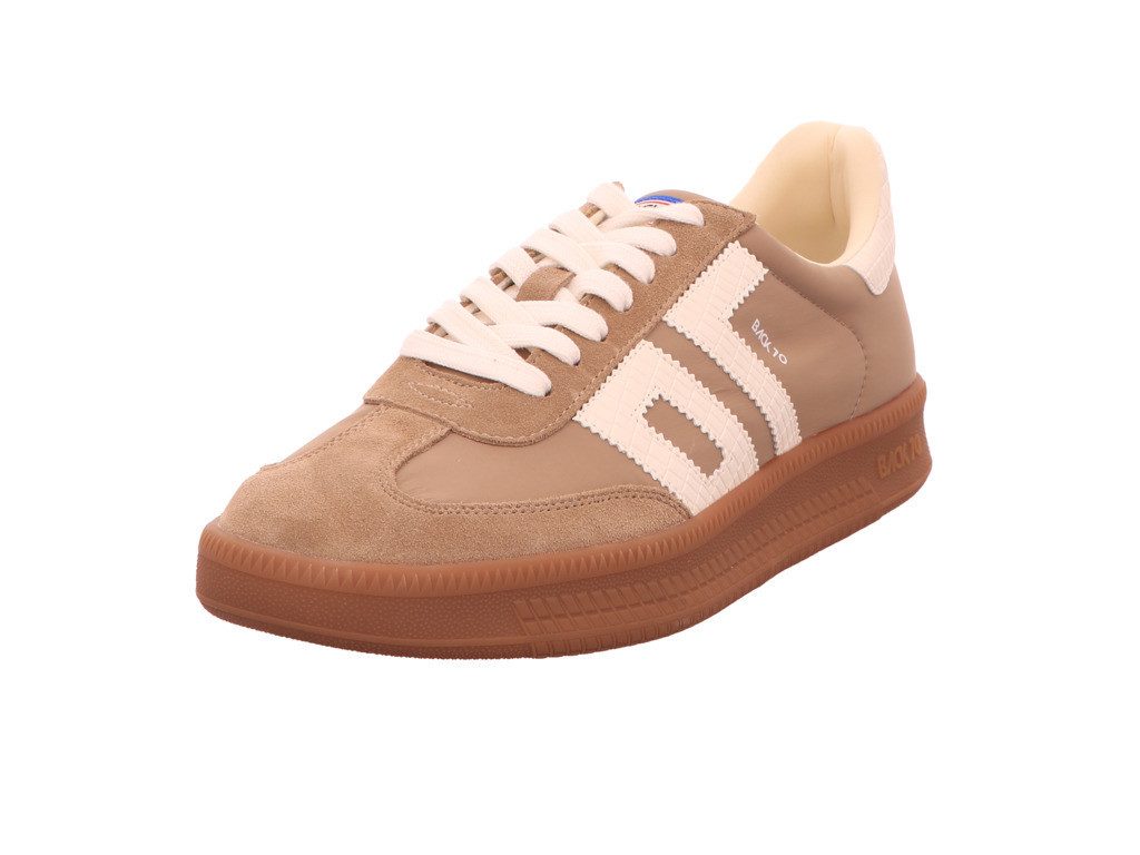 Back 70 Double Nylon Taupe Schnürschuh