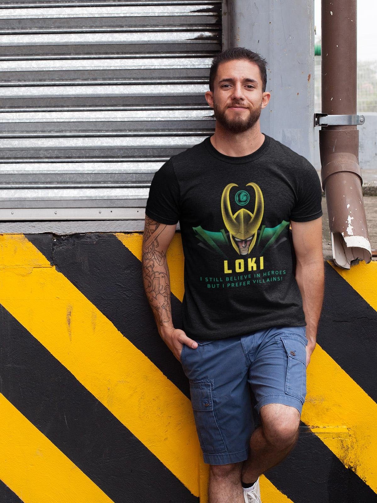 MARVEL Villains T-Shirt Loki