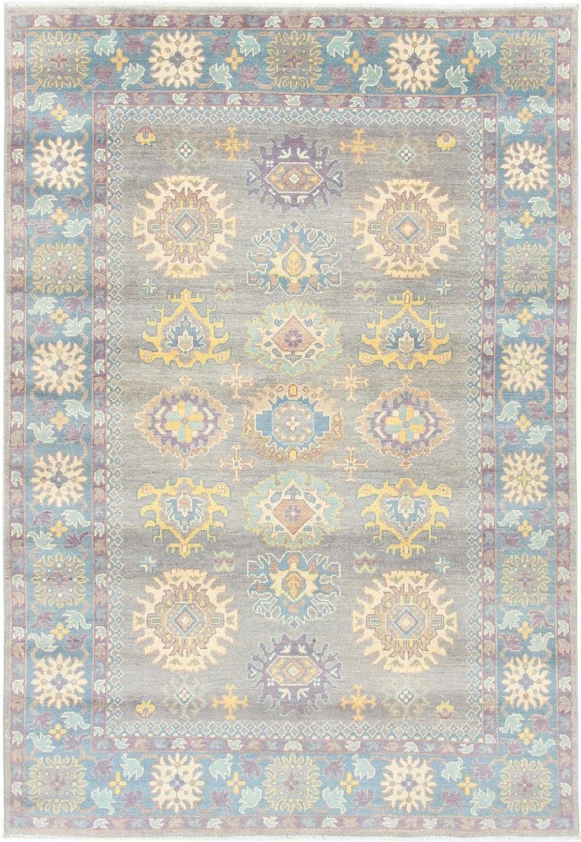 Orientteppich Kazak 166x240 Handgeknüpfter Orientteppich, Nain Trading, rechteckig, Höhe: 5 mm
