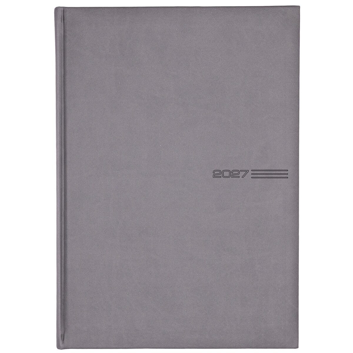 GÜSS Kalender Buchkalender Buchkalender 1 Tag/Seite 145x205mm grau 2027
