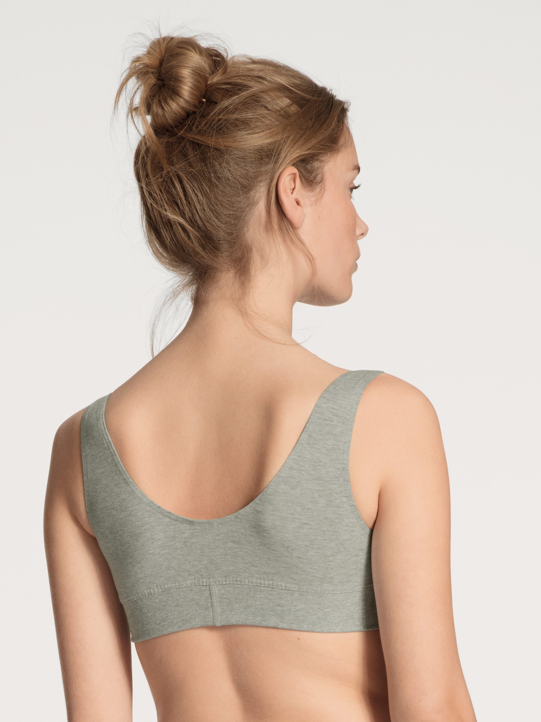 CALIDA Bustier Elastic Damen (1-tlg) weicher Softbund, breite Träger und natürlicher Halt – Bild 4 von 5