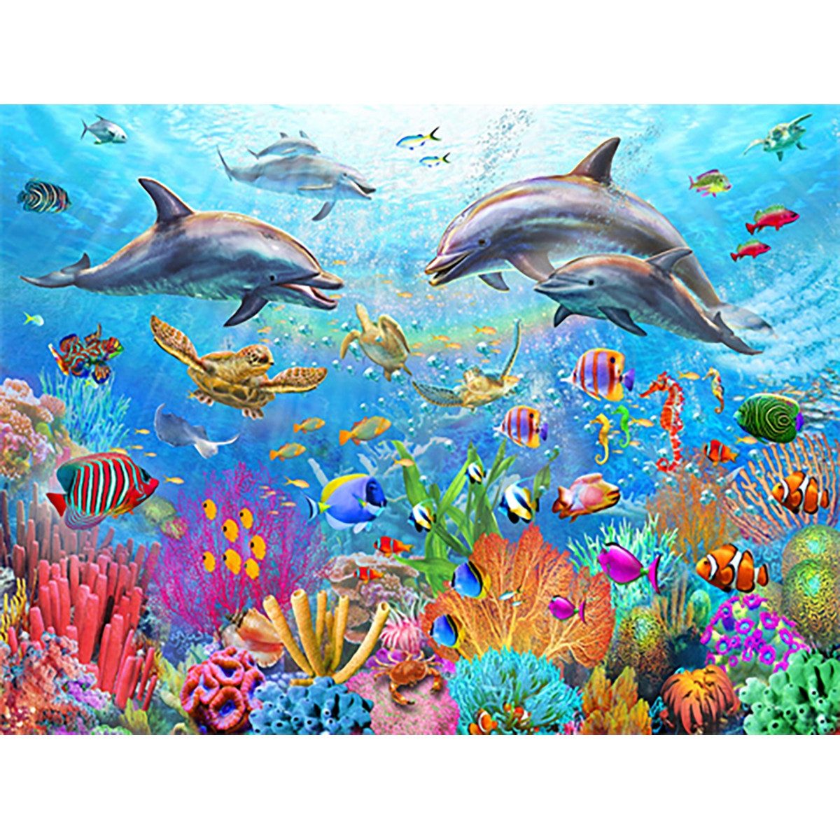 Pracht Malvorlage PRACHT Diamond Painting Korallenriff 50x40cm