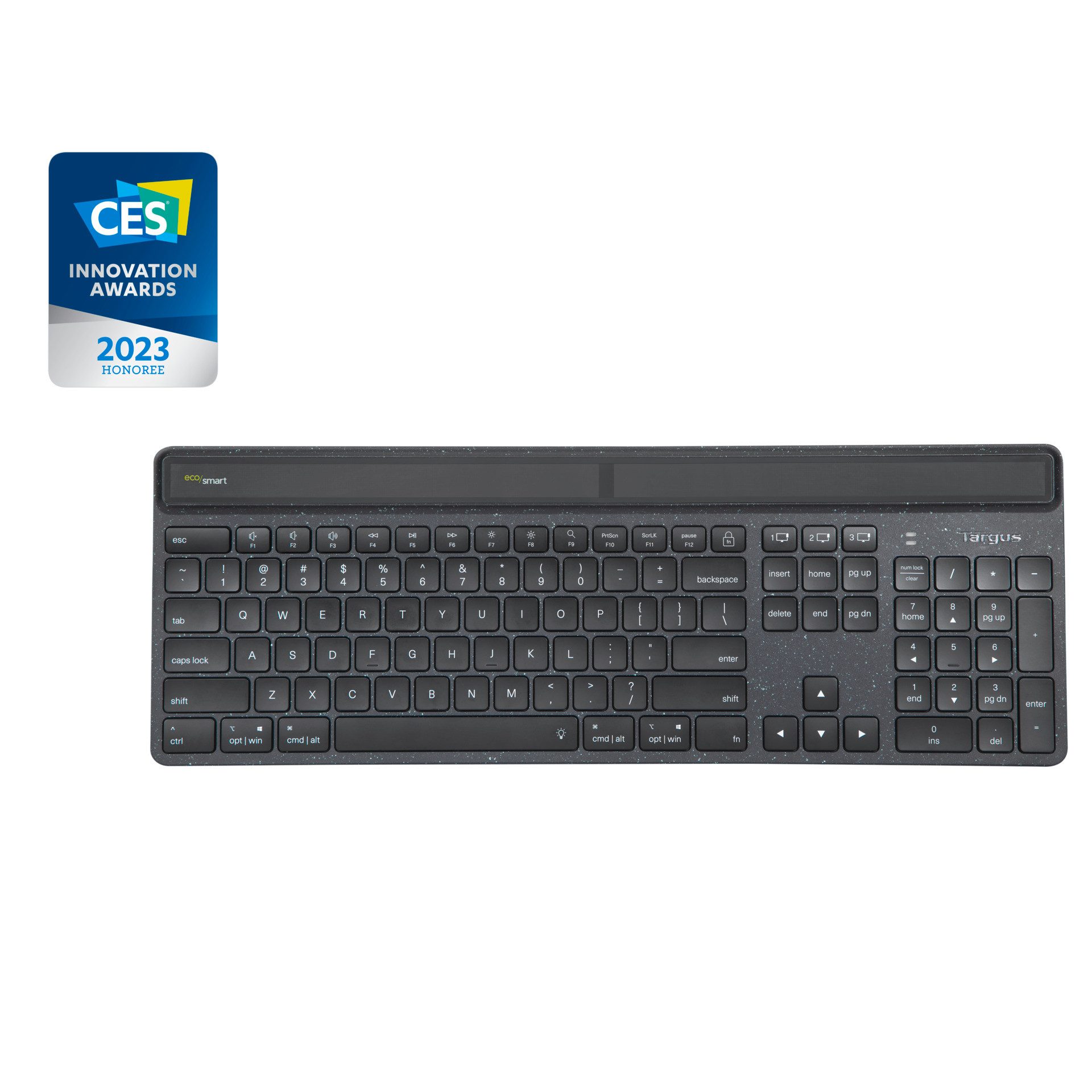 Targus Antimicrobial EcoSmart Bluetooth Keyboard (DE) Tastatur