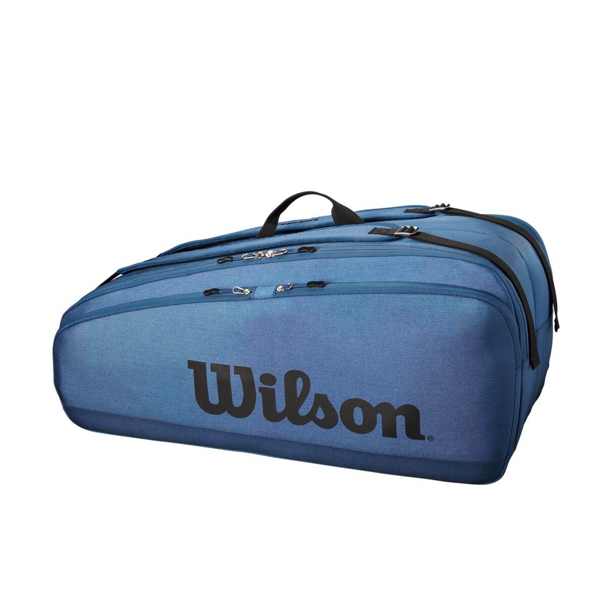 Wilson Sporttasche Tennis-Racketbag Ultra Tour (Schlägertasche, 2 Hauptfächer) 2023 blau