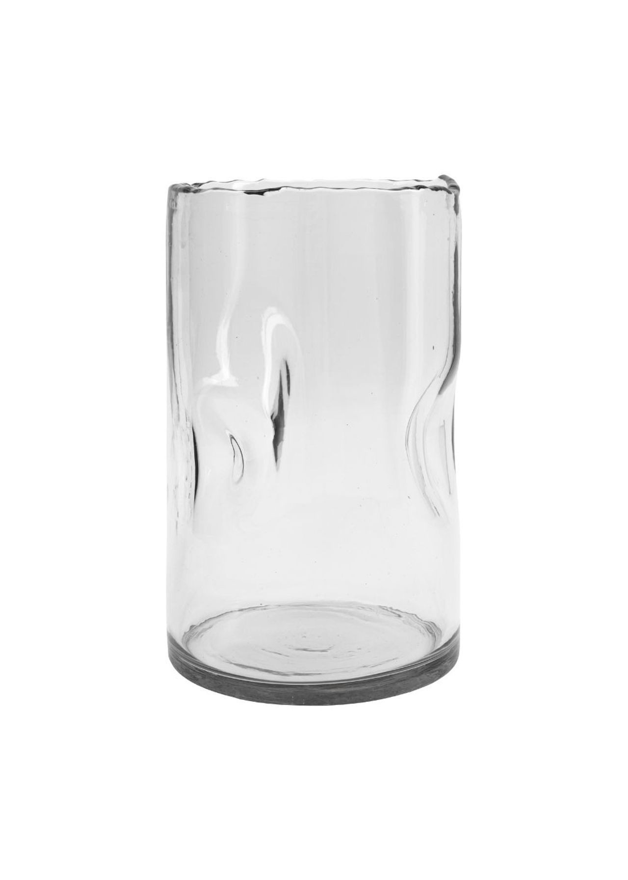 House Doctor Dekovase Vase CLEAR Glas, Ø15X25cm