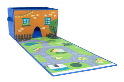 Kinderteppich PLAY & STORE Stadt - Aufbewahrung und Spielteppich in einem, Primaflor-Ideen in Textil, rechteckig, Höhe: 25 mm