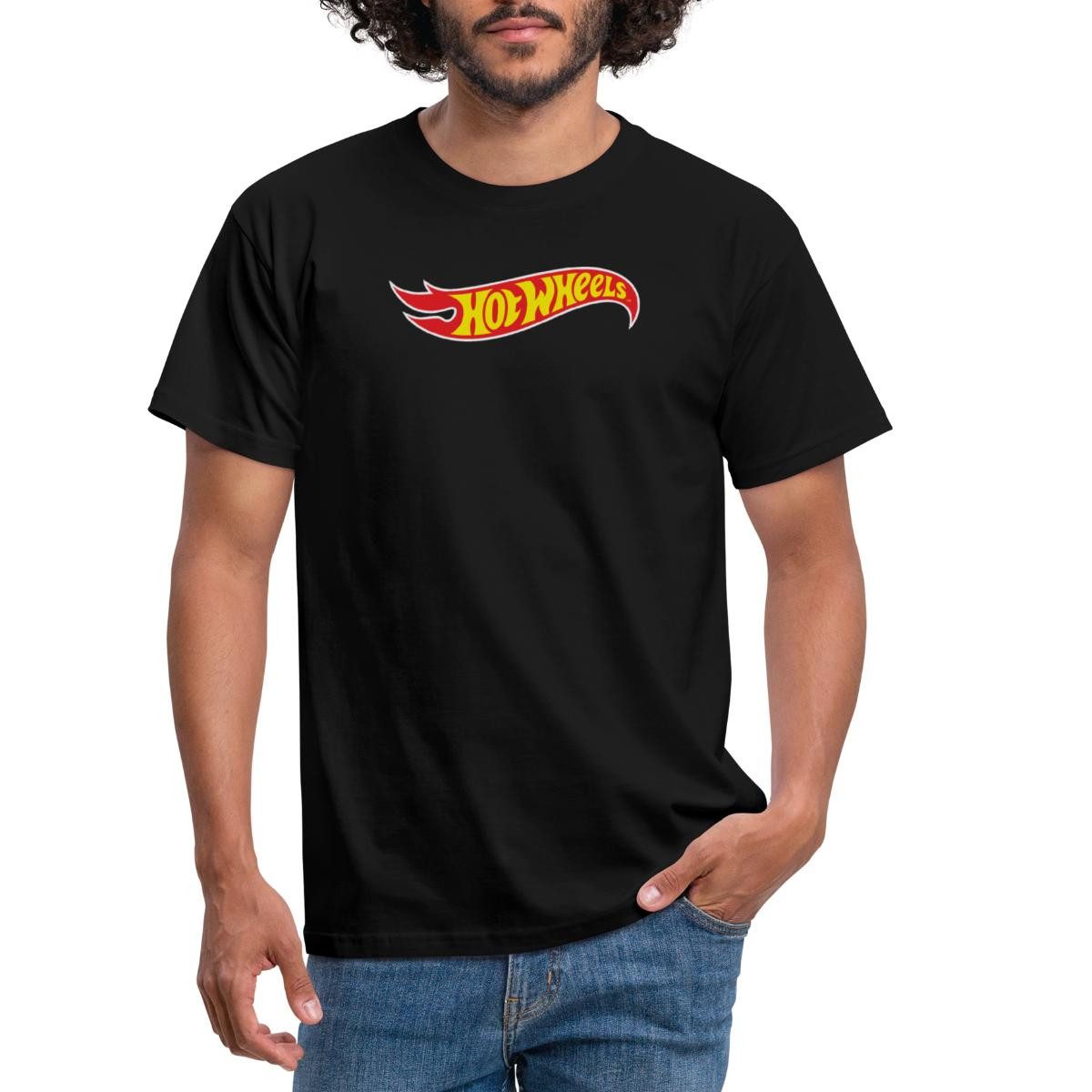 Spreadshirt T-Shirt Hot Wheels Klassisches Logo günstig online kaufen