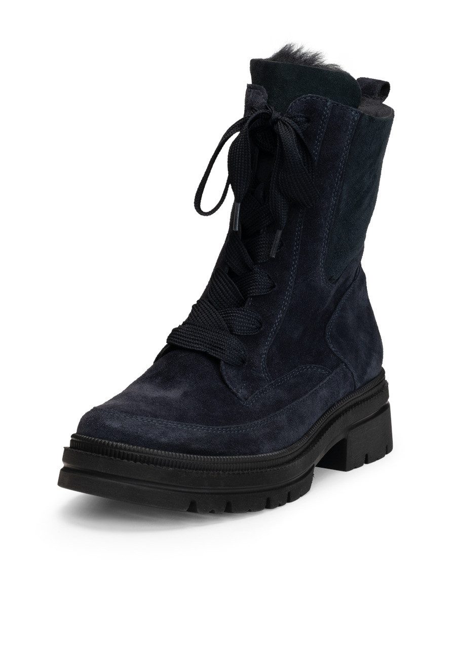 vitaform Damen Stiefeletten Veloursleder Stiefelette