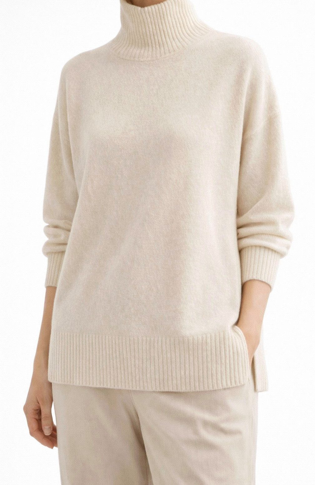 Polo Ralph Lauren Rollkragenpullover Damen Strickpullover Loose Fit Pullover Mid-weight Material – perfekt für jede Jahreszeit