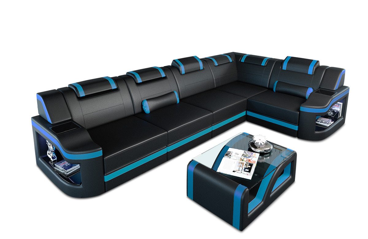 Sofa Dreams Ecksofa Ledersofa Padua L günstig online kaufen