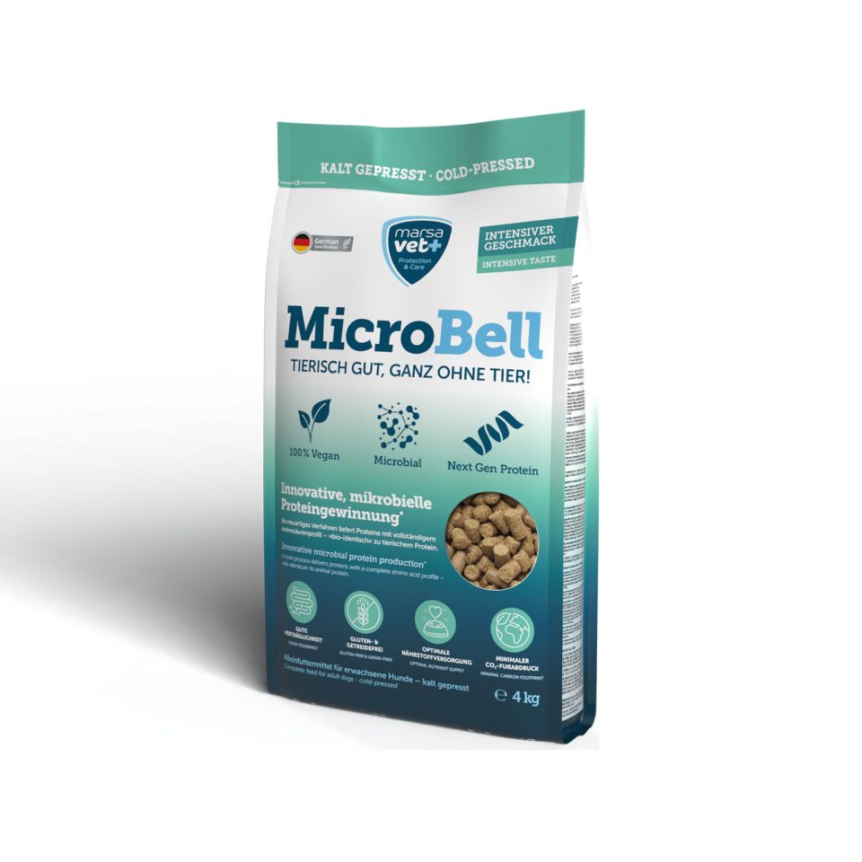 Bellfor Marsavet Trockenfutter mit mikrobiellem Protein - MicroBell kalt gepre, für: Hunde