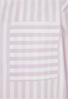 URBAN CLASSICS Klassische Bluse Urban Classics Damen Ladies Oversized Stripe Shirt