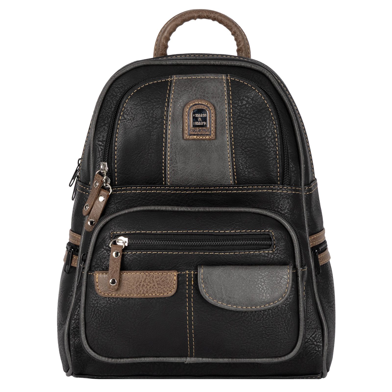 EAAKIE Rucksack Cityrucksack Damenrucksack Tagesrucksack Stadt Rucksack Bagpack, als Schultertasche, Umhängetasche tragbar – Bild 3 von 5