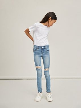 Name It Skinny-fit-Jeans Name It Mädchen Stretch Jeans aus Bio-Baumwolle