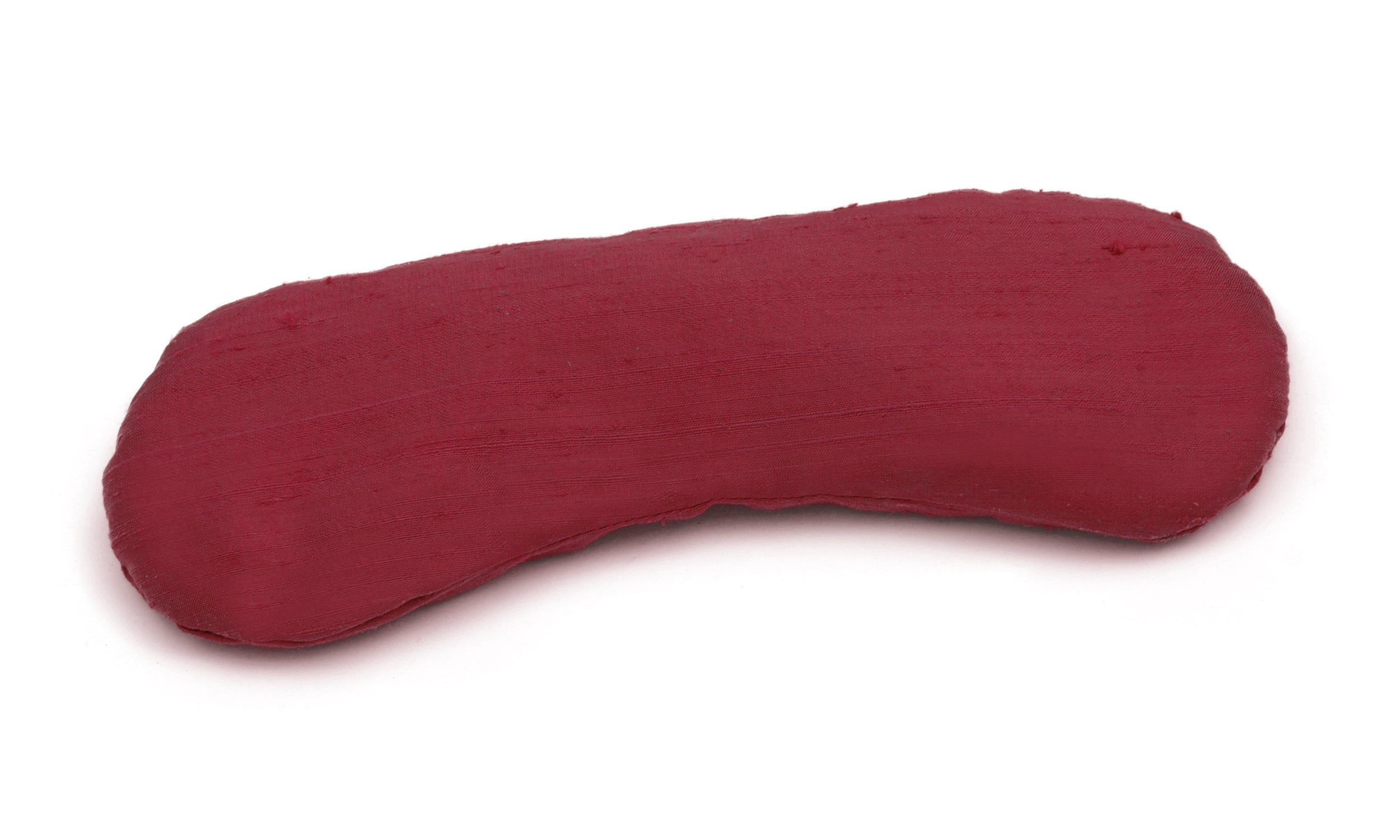 Yogistar Meditationskissen Augenkissen - Hämatit, Augenkissen mit Hämatit Füllung. Für Entspannung und Wohlbefinden.