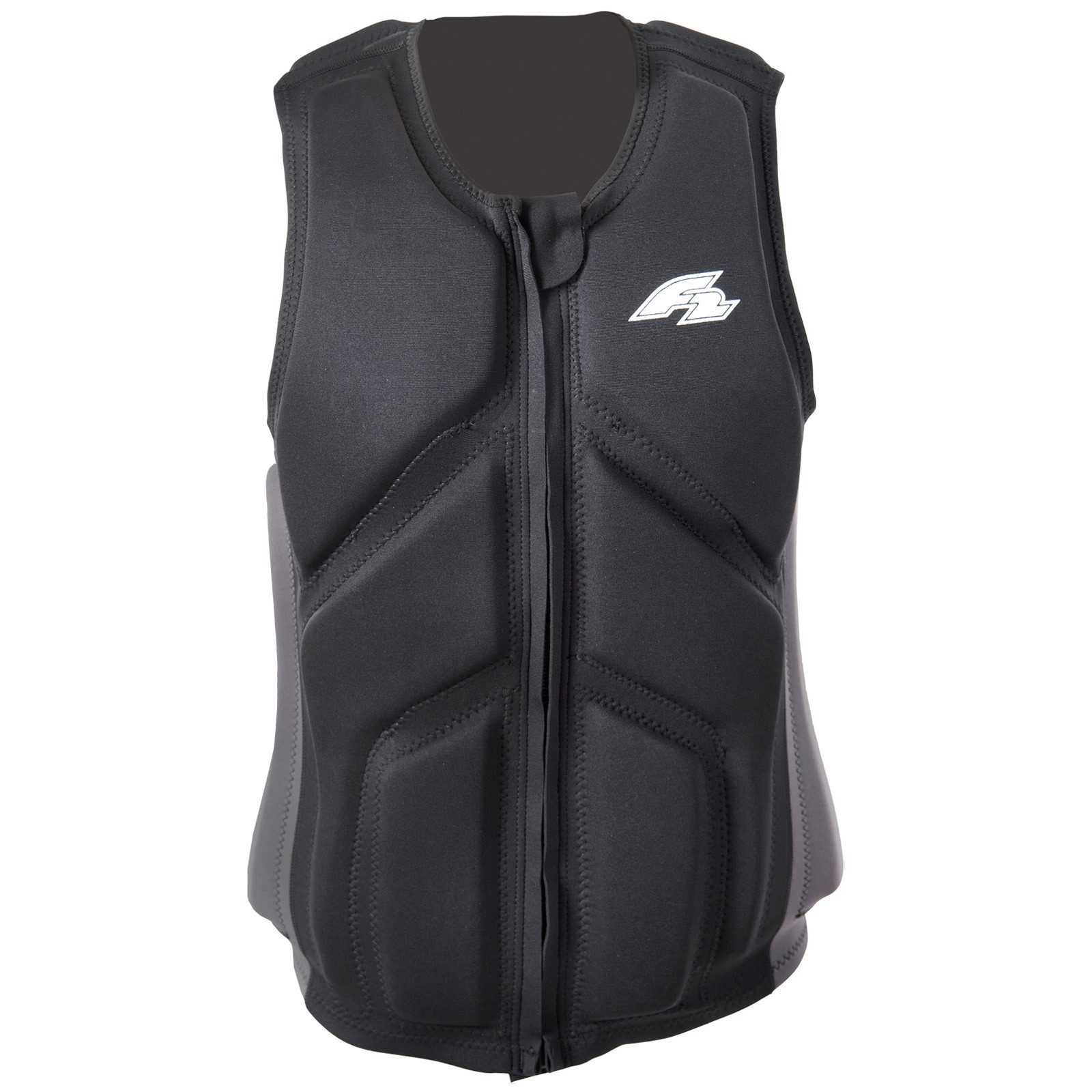 F2 Prallschutzweste F2 Herren Prallschutz Weste Wake & Sup Weste L Schwarz 2024/25
