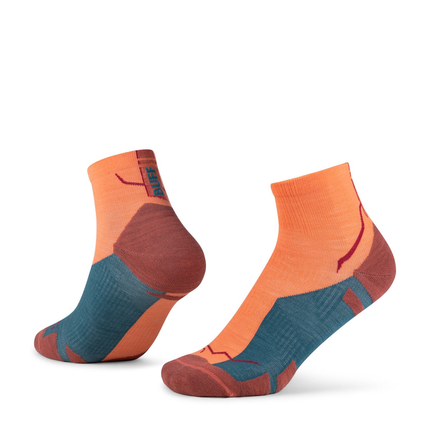Buff Sportsocken LW Merino Wool Quarter Flamingo