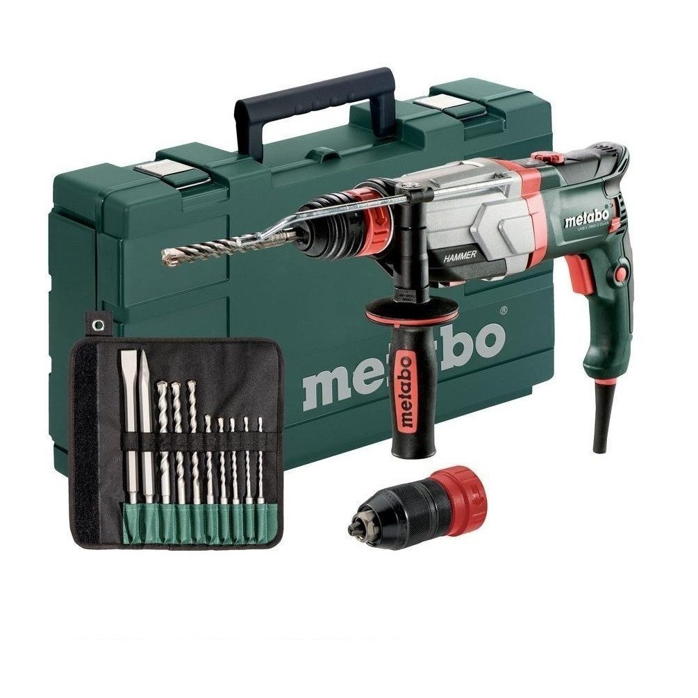 metabo Bohrhammer UHEV 2860-2 Quick Multihammer inkl. 10-tlg. Bohr-, 230 V günstig online kaufen