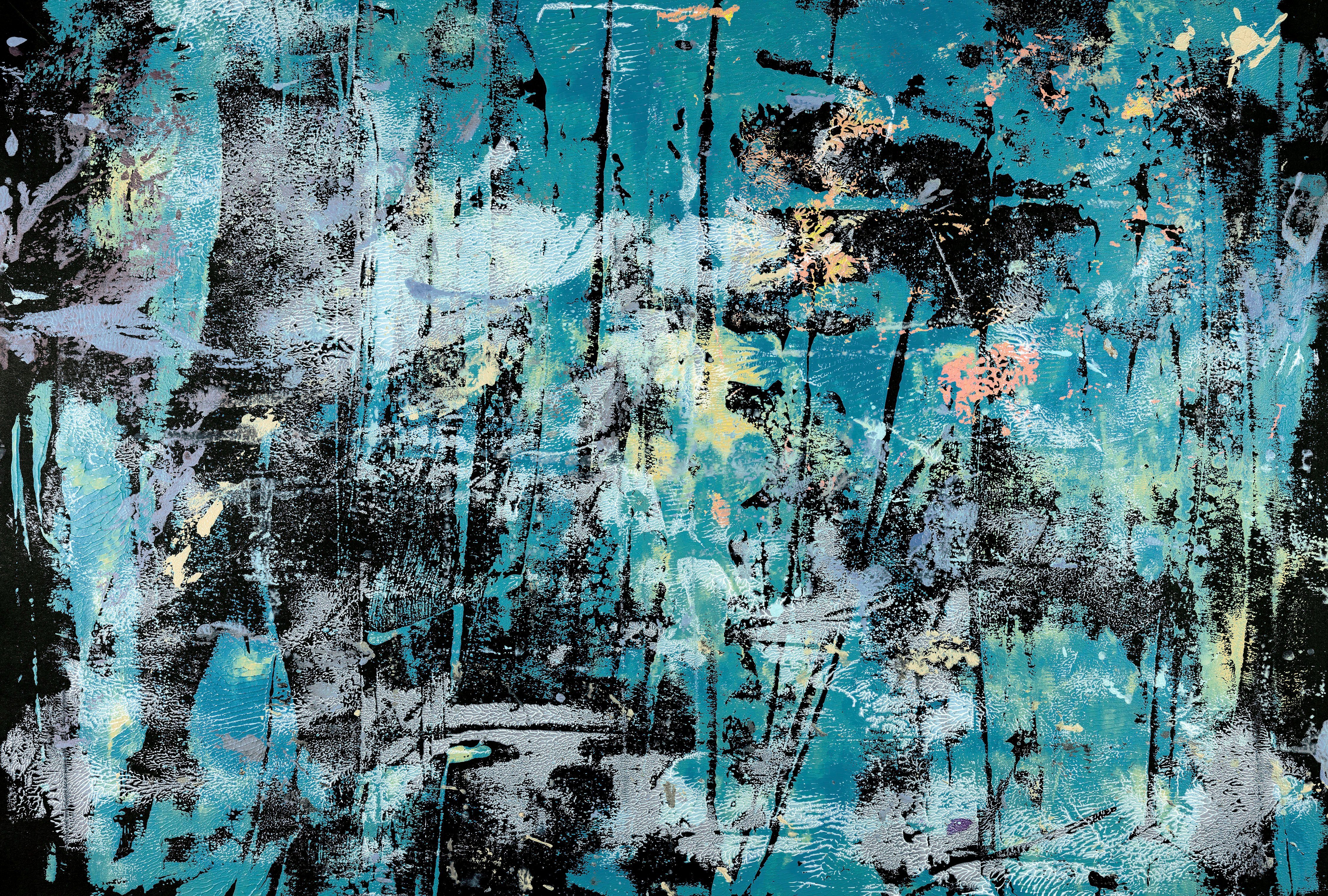 Fashion for walls Fototapete Into the blue, texturiert, Kunst, Phthalate frei