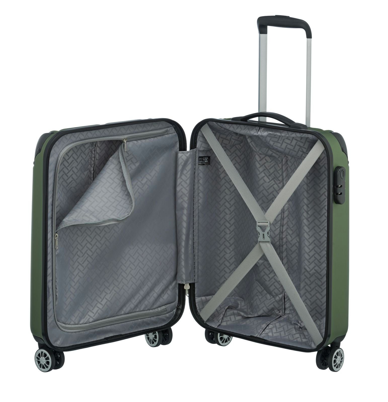 travelite Hartschalen-Trolley City, 4 Rollen
