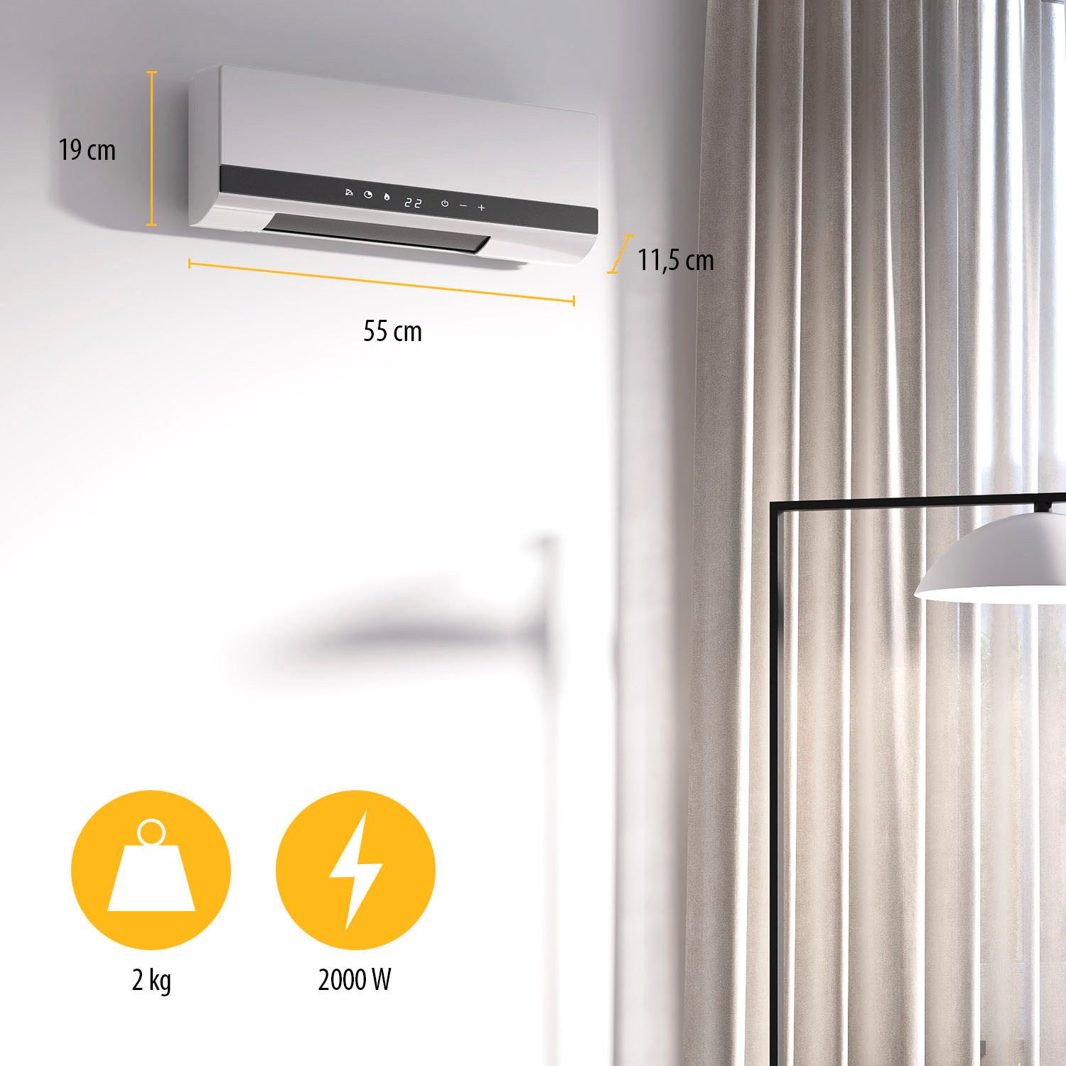 Tristar Keramikheizlüfter KA-5216, 2000 W, Wandmontage günstig online kaufen