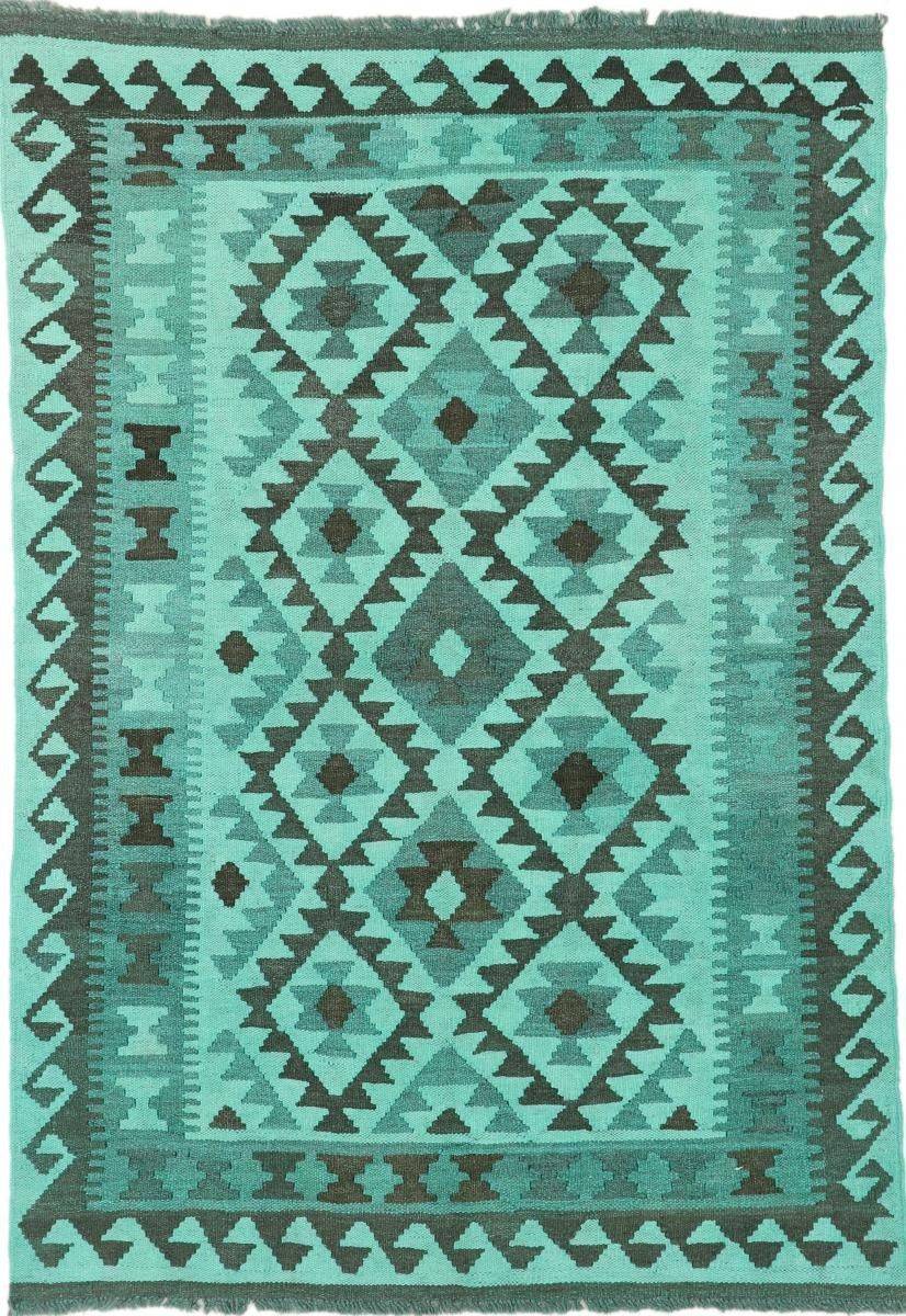 Moderner, Afghan Trading, Orientteppich Heritage Nain mm rechteckig, 3 Höhe: Kelim Limited 106x150 Handgewebter