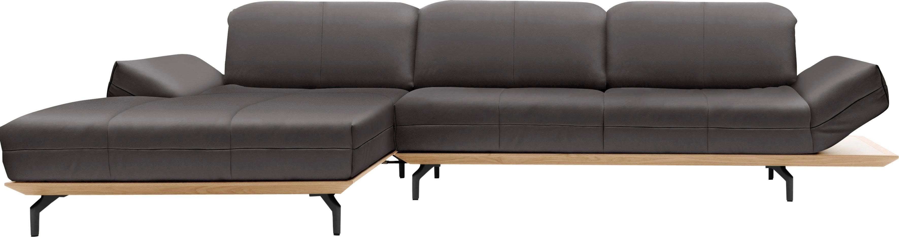 Creation BY ROLF BENZ Ecksofa CR.420, Designecksofa, L-Form, in 2 Qualitäten, Holzrahmen in Eiche Natur oder Nußbaum, Breite 293 cm. € 10.951,46