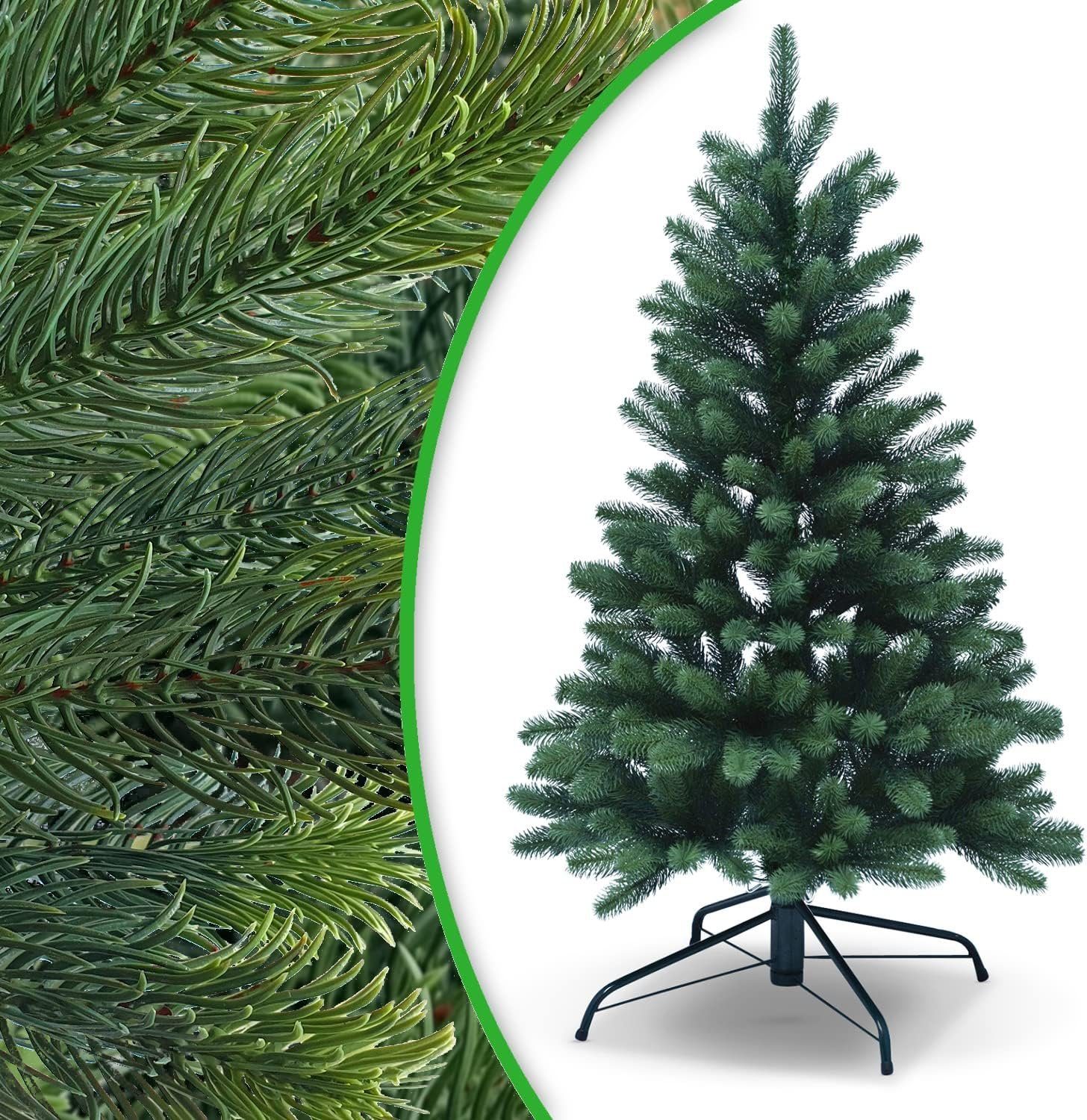 DILUMA Künstlicher Weihnachtsbaum Spritzguss Weihnachtsbaum Künstlich wie echt Tannenbaum Christbaum | Künstliche Weihnachtsbäume