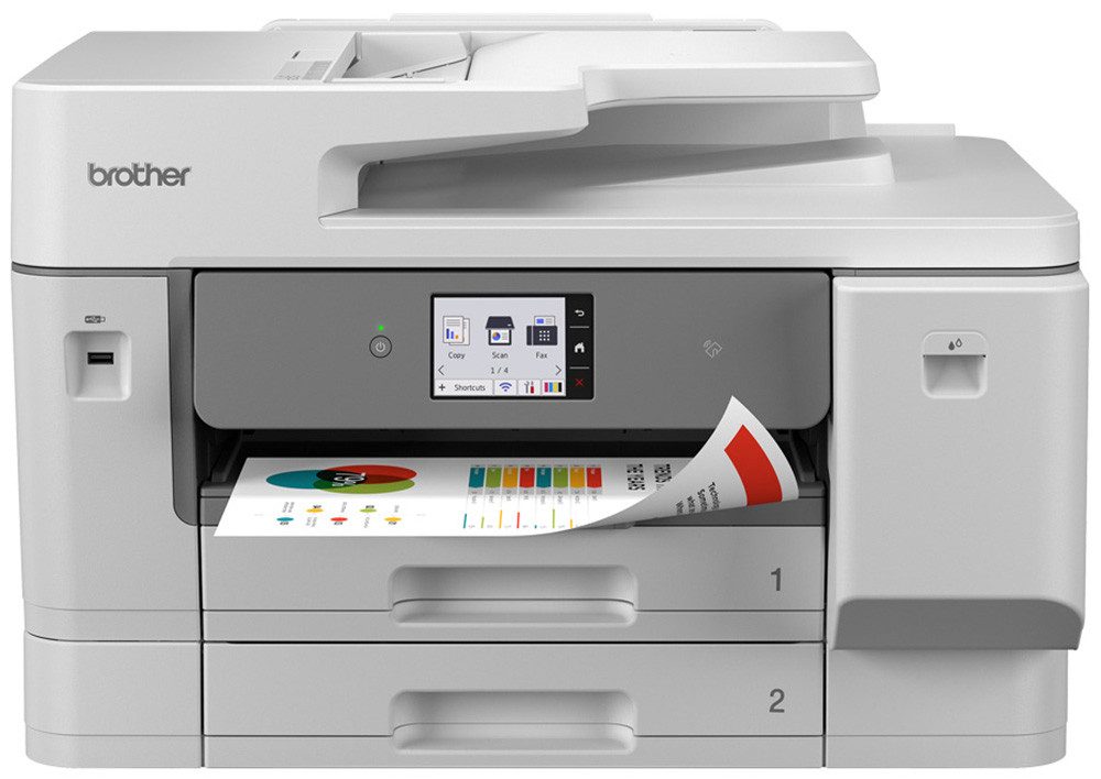 Brother MFC-J6975DW Multifunktionsdrucker, (WLAN (Wi-Fi), LAN (Ethernet), NFC, Wi-Fi Direct)