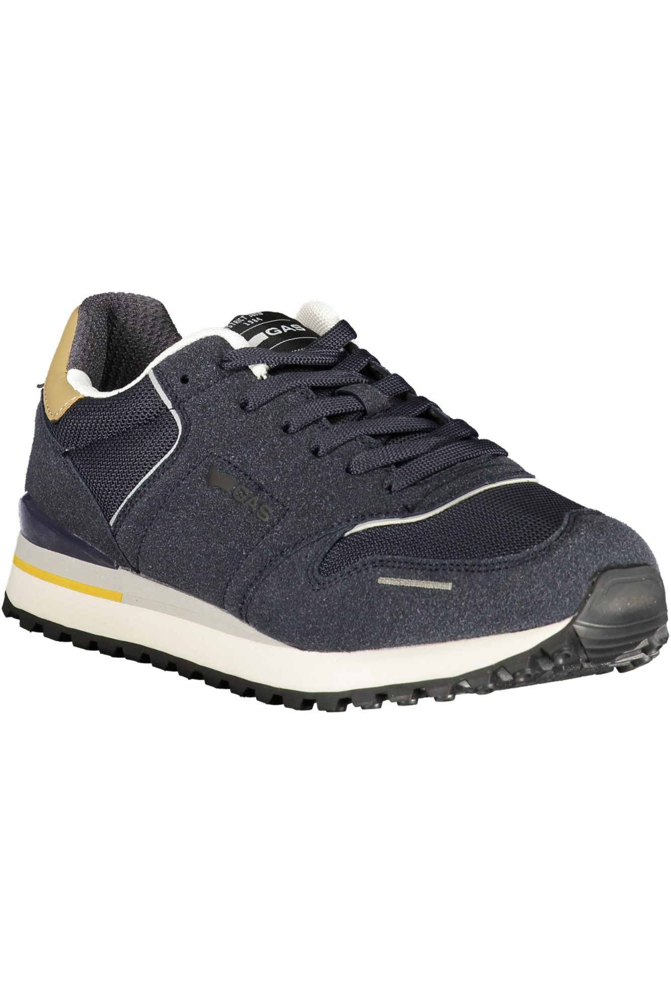 GAS Sneaker Herren-Sportschuh Blau mit Kontrasten und bequemem