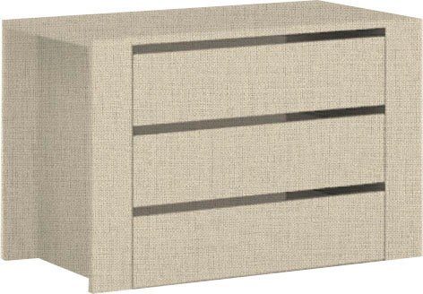 Places of Style Schubladeneinsatz Onyx, für die Fachbreite 88cm (FSC®-zertifizierter Holzwerkstoff), 3 Schubladen mit Soft Close Funktion