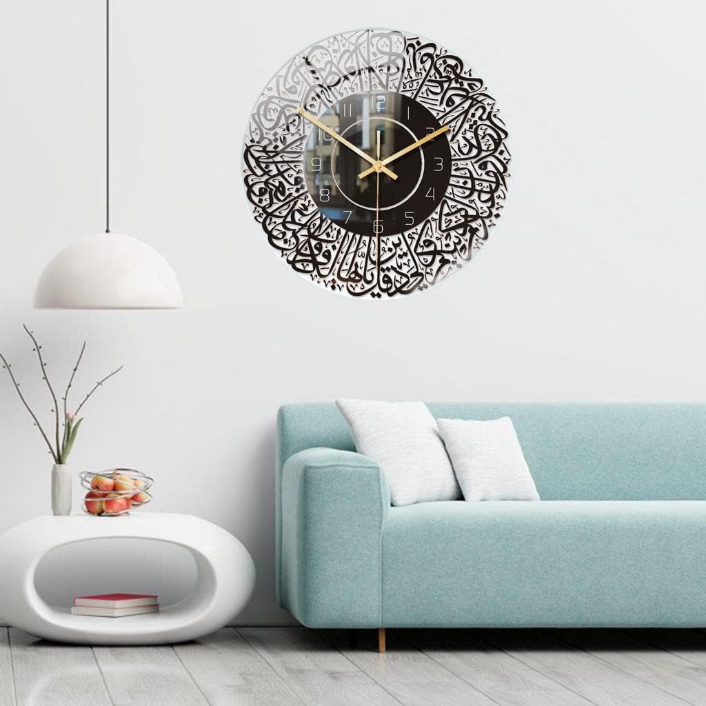 RWEUOQ Wanduhr Lautlose Transparente Acryl uhr günstig online kaufen