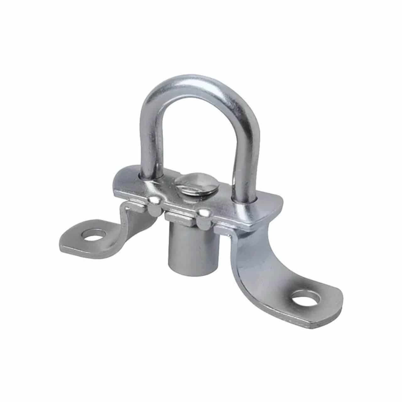 Planenöse rund mit Feder 27mm Anhänger-Adapter