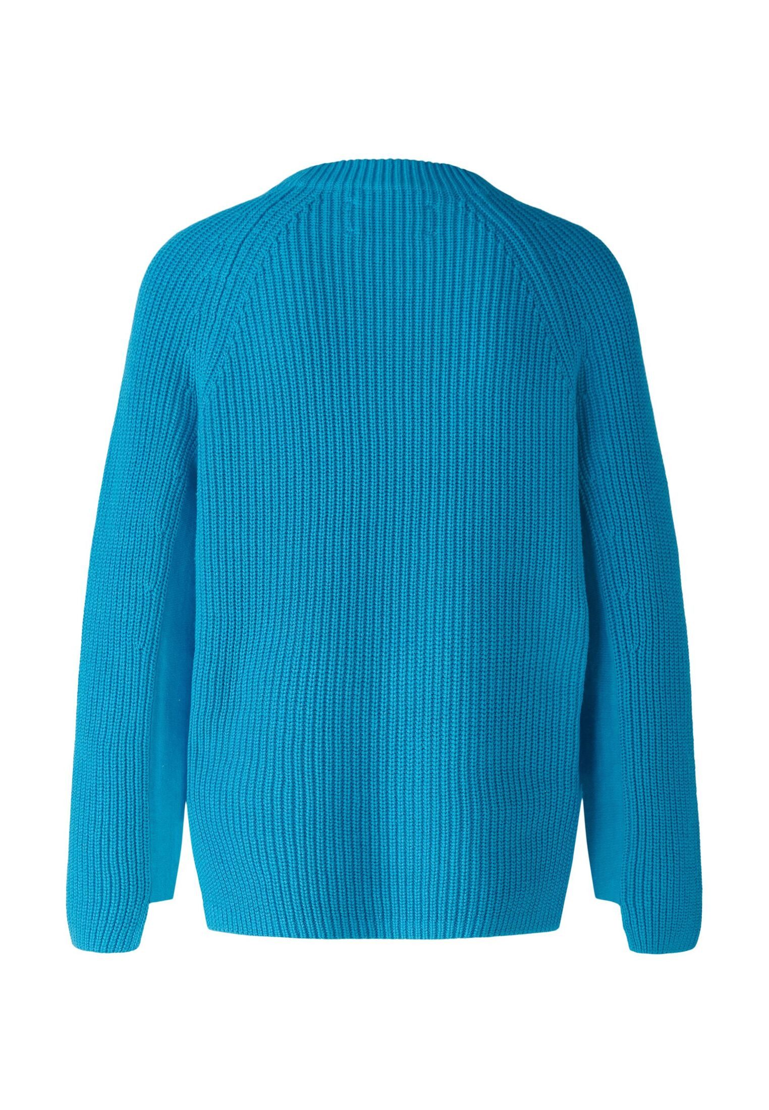 Oui Rundhalspullover RUBI Pullover mit Reßverschuss günstig online kaufen
