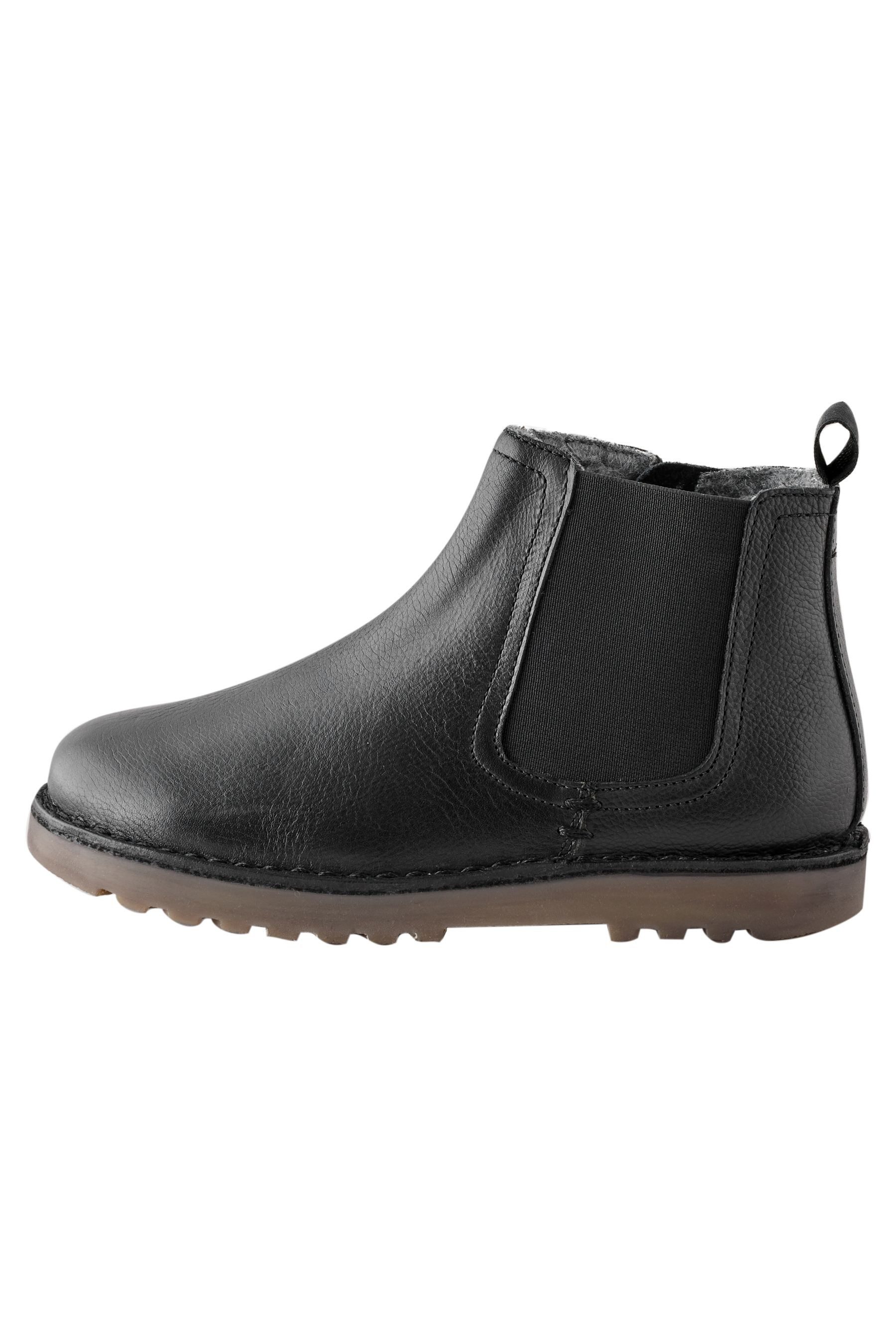 Next Chelsea-Stiefel aus Veloursleder, weite Passform Chelseaboots