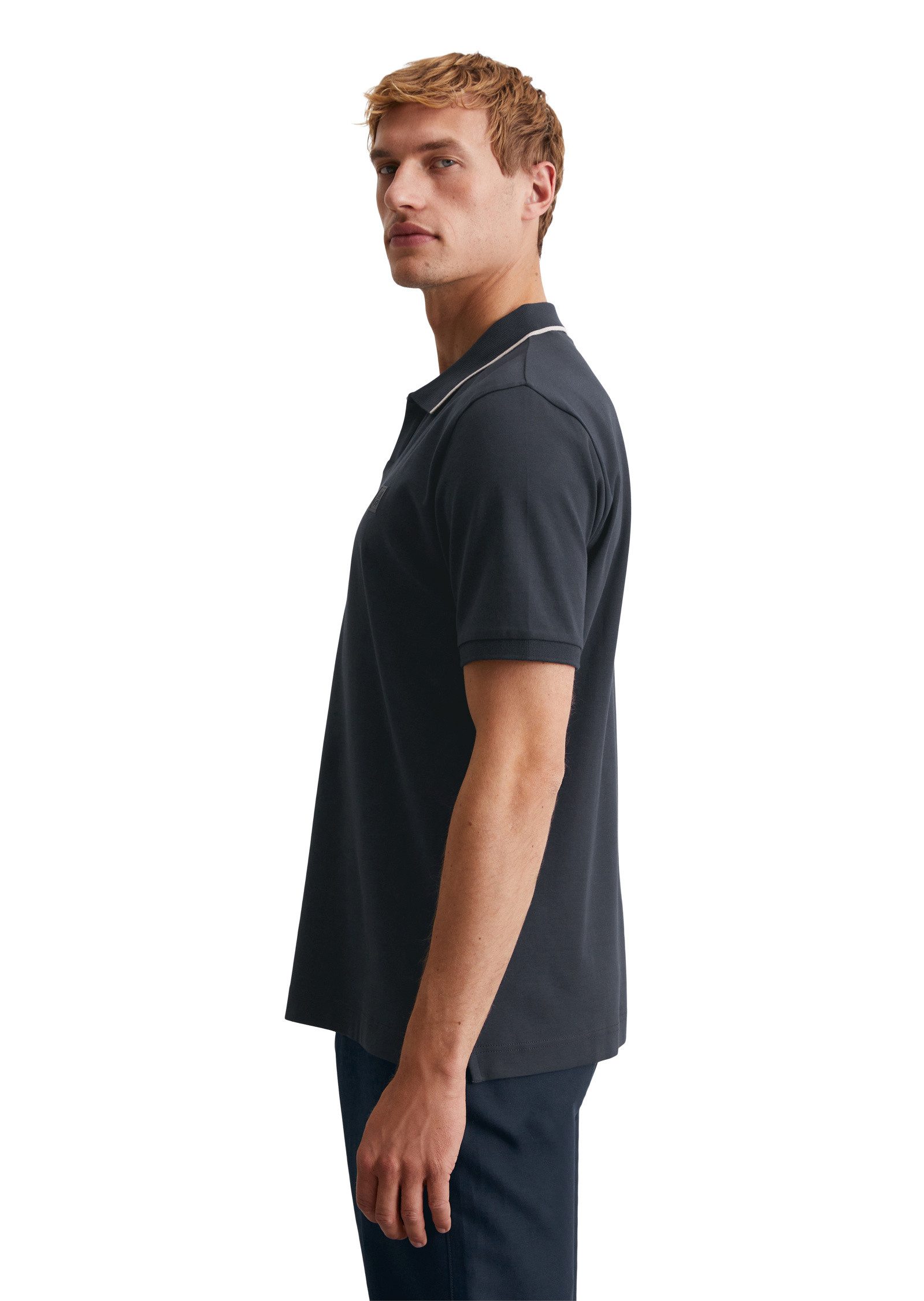 Marc O'Polo Poloshirt aus weicher Bio-Baumwolle günstig online kaufen